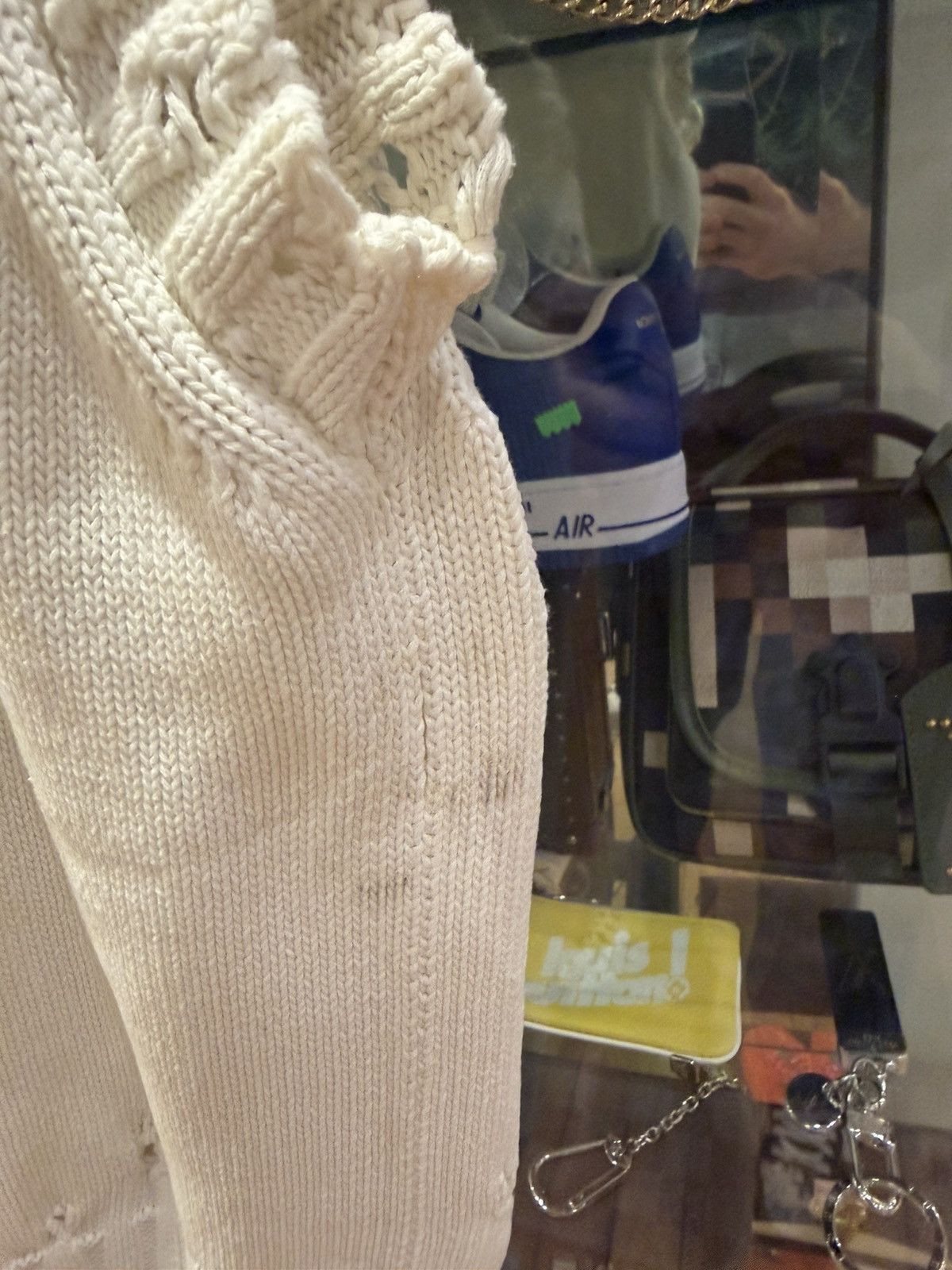 Marni Marni Destroyed Knit Cotton Vest - White Size US L / EU 52-54 / 3 - 5 Thumbnail