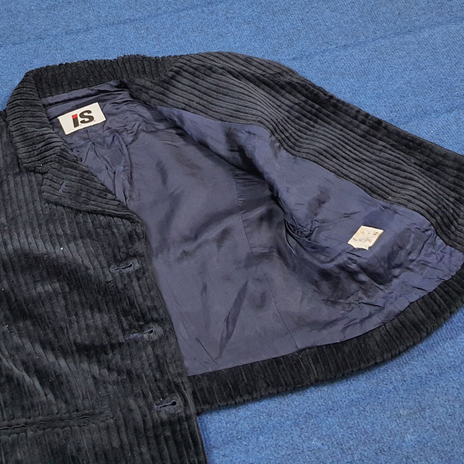 Issey Miyake Rare I.S. Issey Miyake Corduroy Cropped Blazer C303N16 Size M / US 6-8 / IT 42-44 - 5 Thumbnail