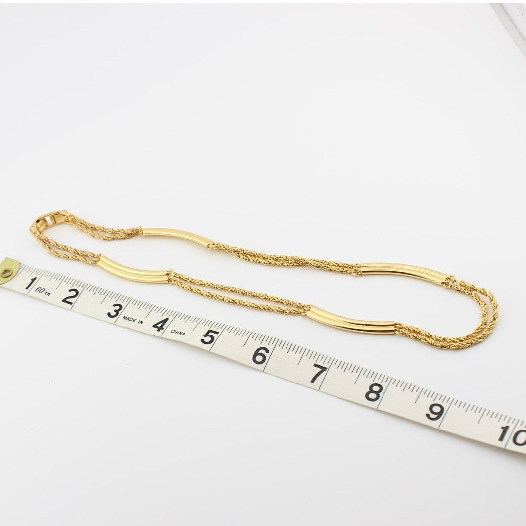 J.Crew J.Crew Gold Tone Chain Necklace Statement Size ONE SIZE - 7 Thumbnail