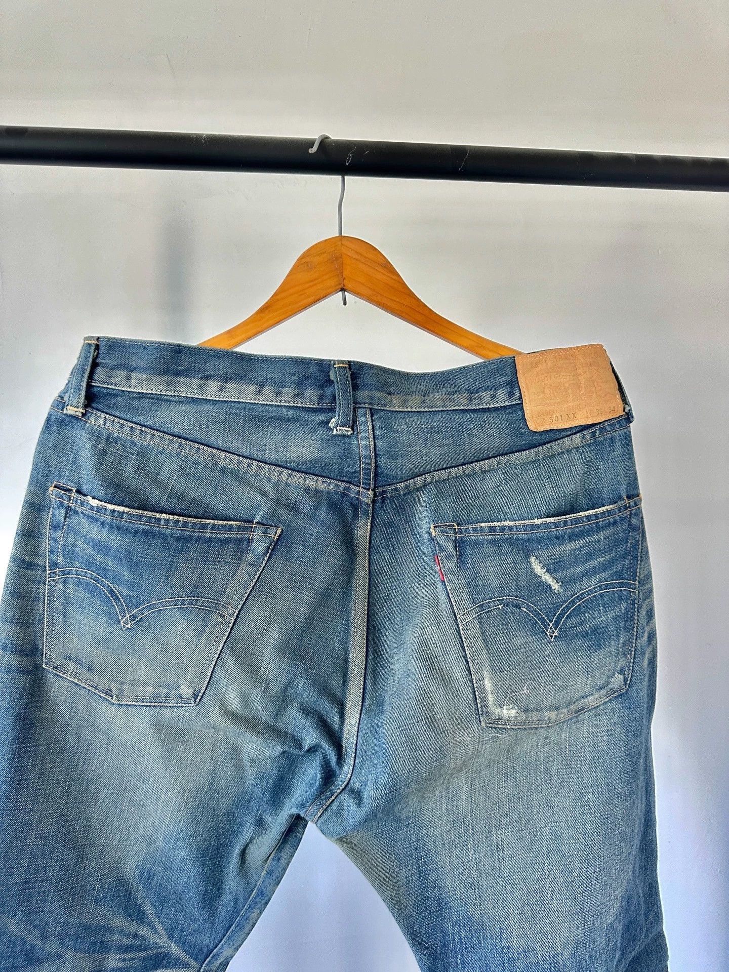 Levi's LVC 55501-0043 Patch Stitch Heavy Wash JPN 36 9New Size US 36 / EU 52 - 9 Thumbnail