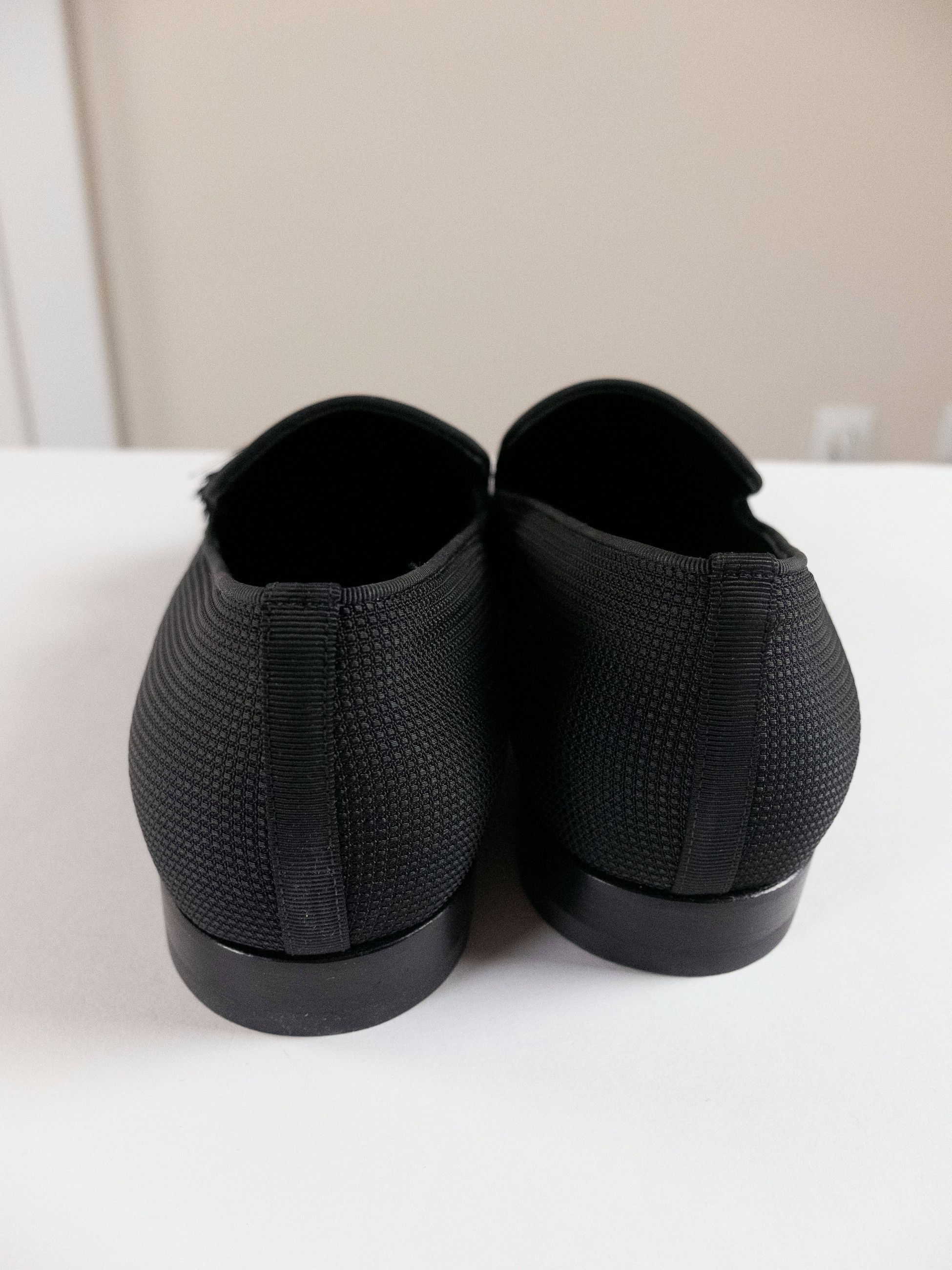 Christian Louboutin CHRISTIAN LOUBOUTIN Officialito black fabric tassel loafers Size US 9 / EU 42 - 7 Thumbnail