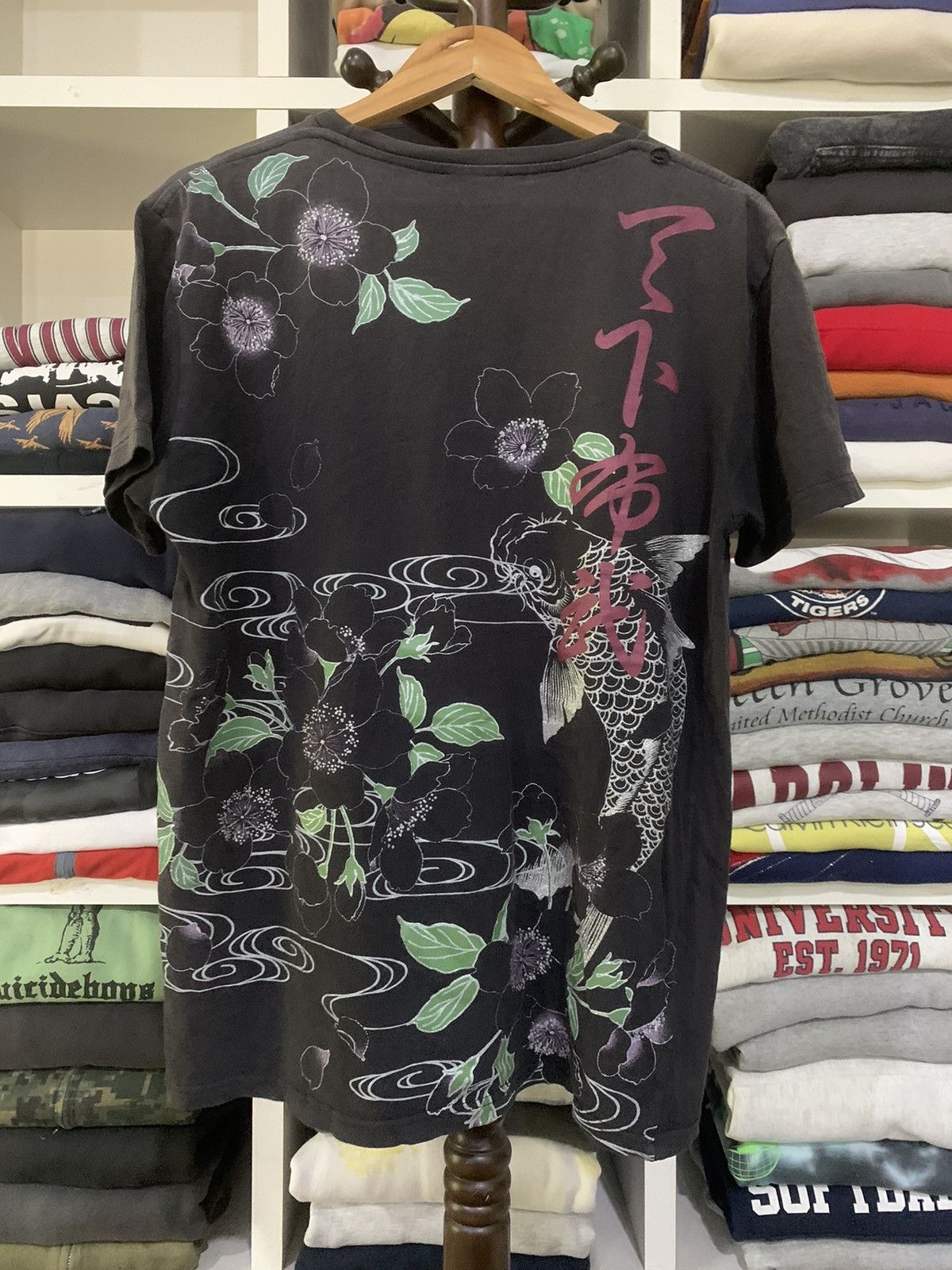 Japanese Brand × Vintage Vintage Japanesse Sukajan T-Shirt Size US M / EU 48-50 / 2 - 1 Thumbnail