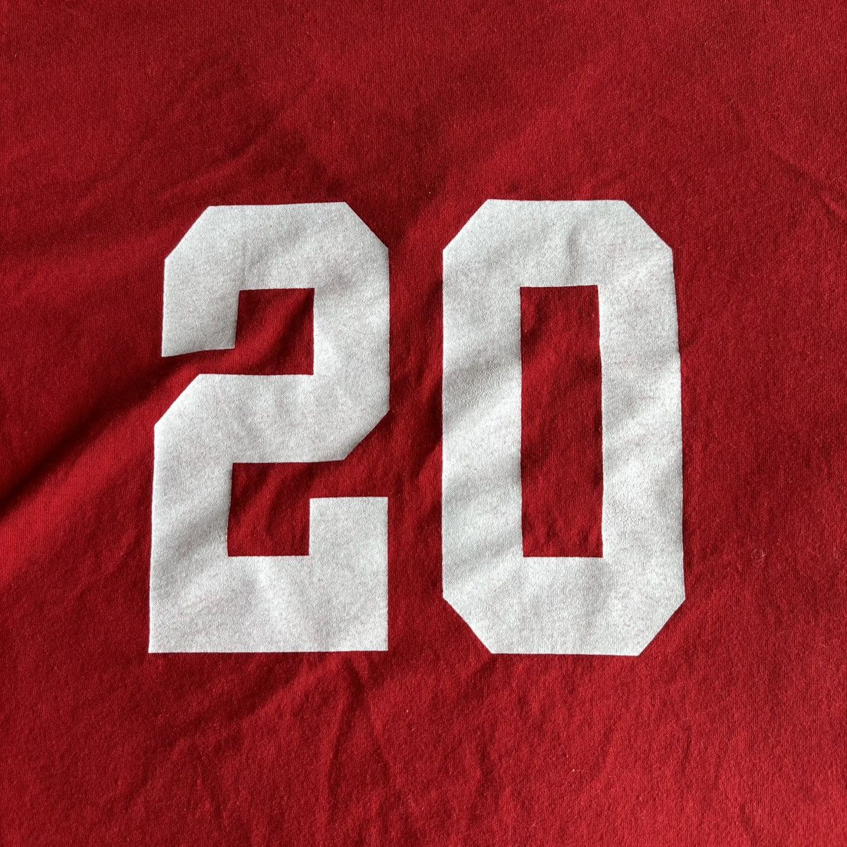 Other Vintage Baseball Jersey Shirt Mens XL Red Flame Washington Size US XL / EU 56 / 4 - 9 Thumbnail