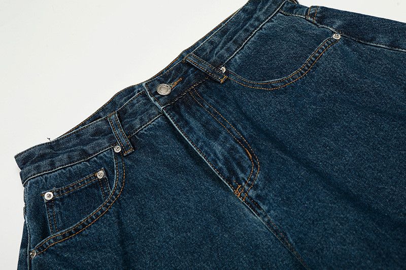 Jean American retro blue curved jeans for men Size US 32 / EU 48 - 3 Thumbnail