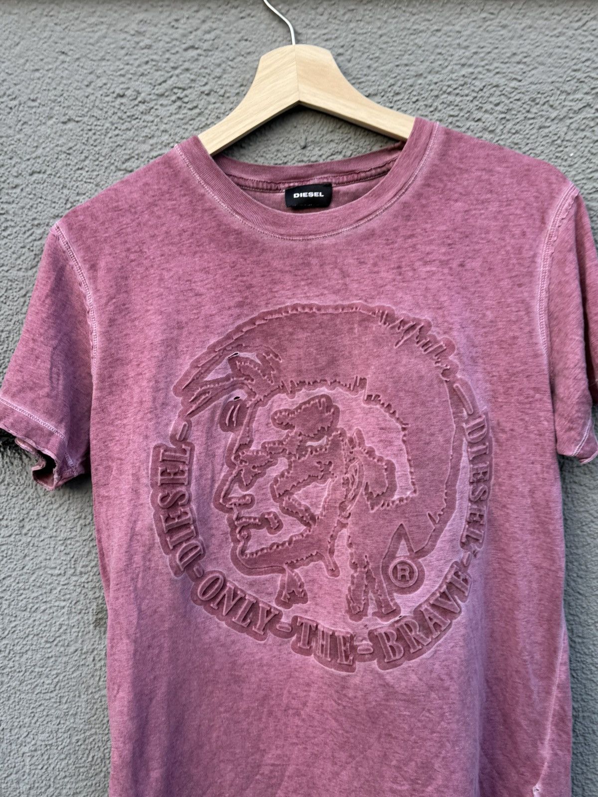 Diesel × Diesel Black Gold Diesel Tshirt Pink Head Size US S / EU 44-46 / 1 - 2 Thumbnail