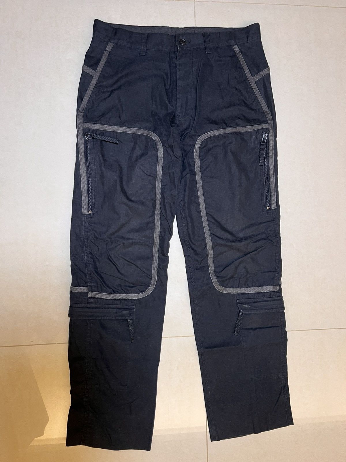 Issey Miyake Issey Miyake Men AW2000 Cargo Pants Size US 30 / EU 46 - 1 Thumbnail