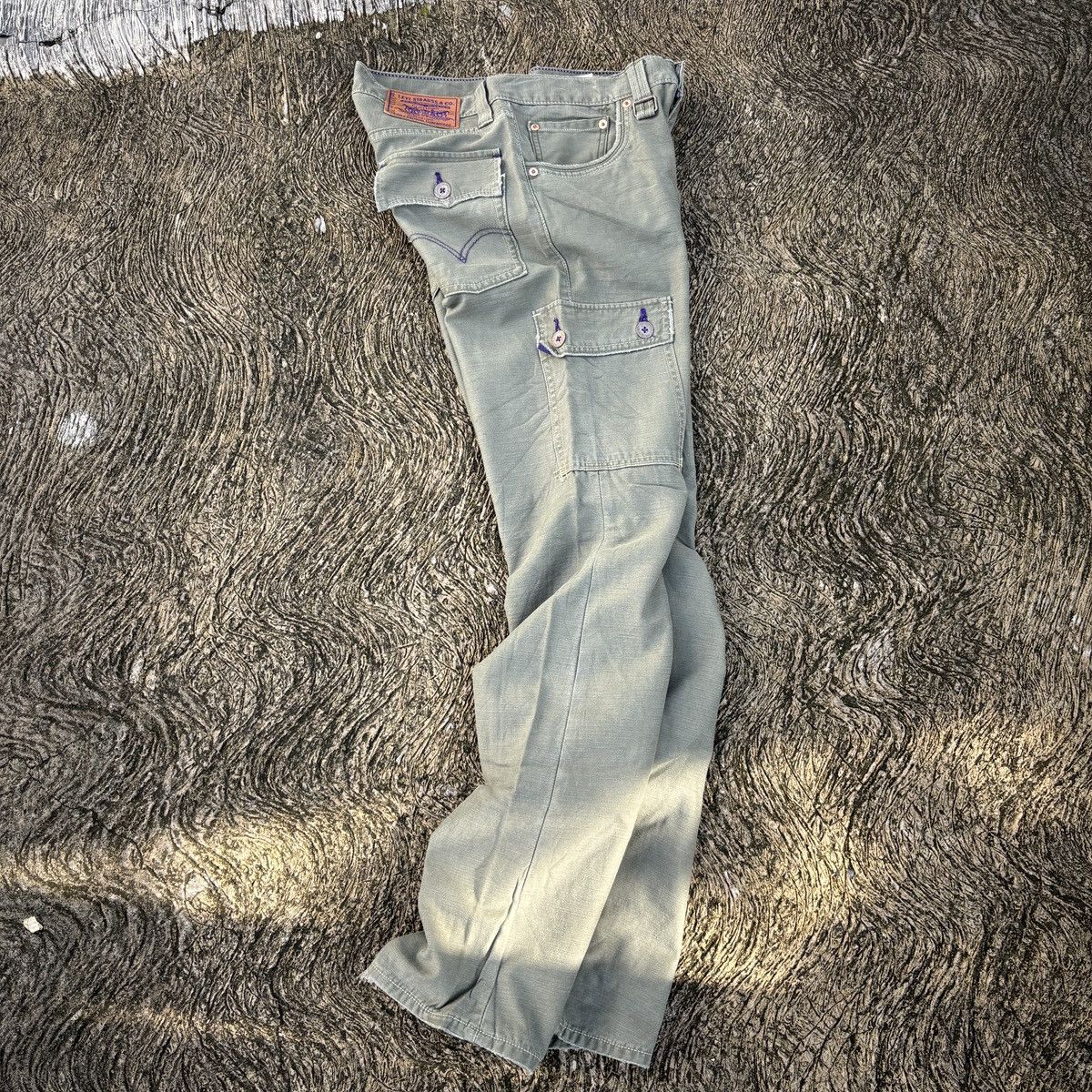 Levi's Levi’s Vintage Cargo Work Pants – Late 70s (Archive Piece) Size US 30 / EU 46 - 10 Thumbnail