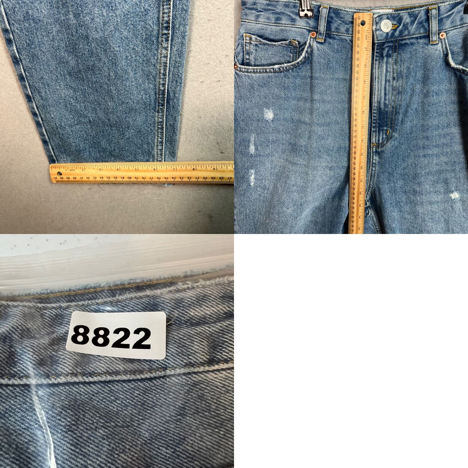 Bdg VINTAGE BDG Urban Outfitters Mom Jeans High-Waisted Light Wash Denim Womens Size 31 Size 24" / US 00 / IT 34 - 8 Thumbnail