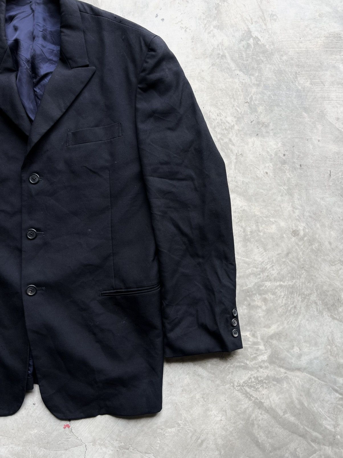 Yohji Yamamoto Y’s for men by Yohji Yamamoto Classic Tailored Blazer Jacket Size US S / EU 44-46 / 1 - 10 Thumbnail