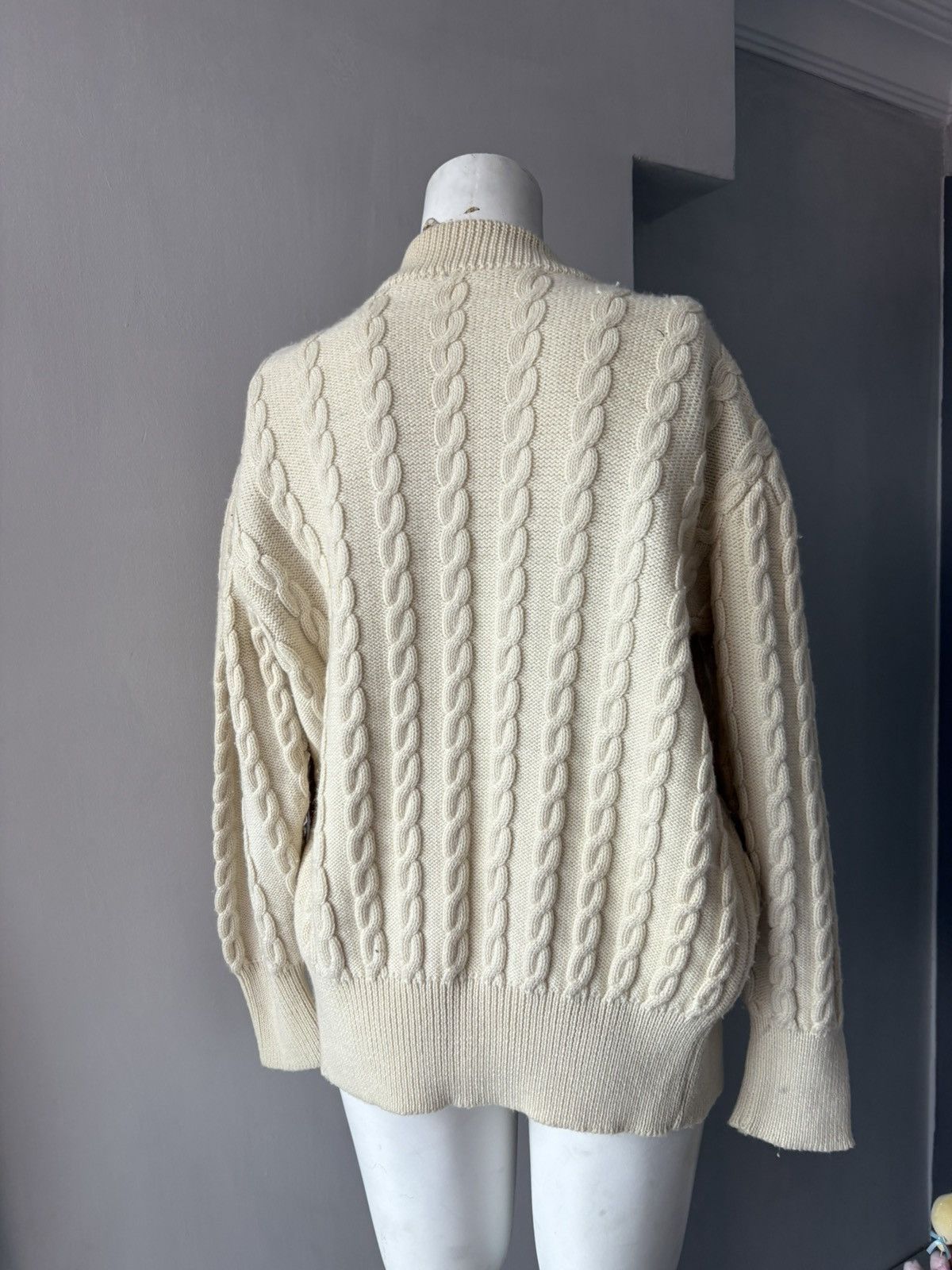 Vintage Vintage wool cardigan Size L / US 10 / IT 46 - 17 Thumbnail