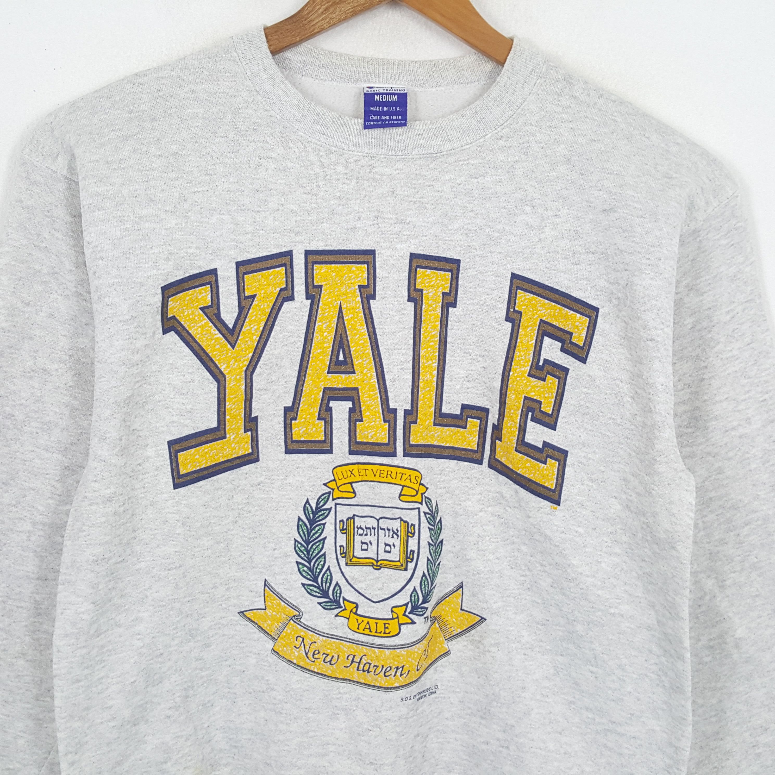 Champion × Vintage Vintage YALE CHAMPION American University Promo Sweatshirts Size US M / EU 48-50 / 2 - 2 Thumbnail