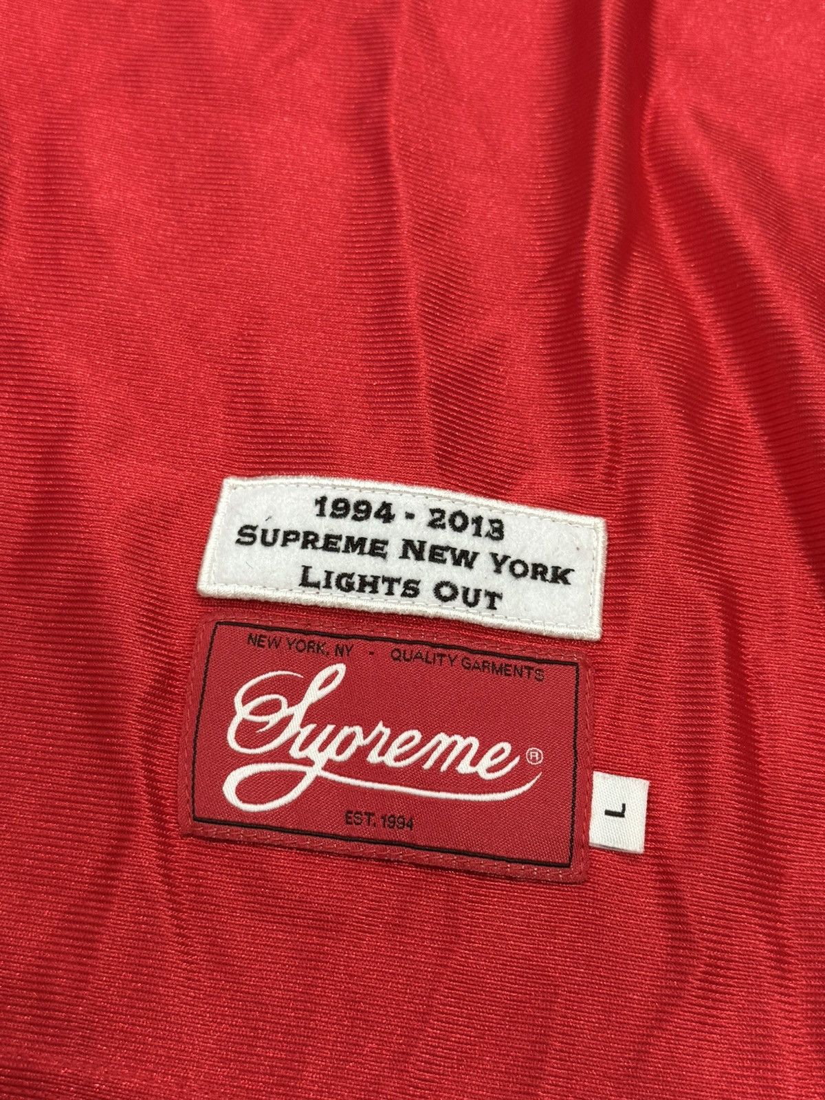 Supreme Supreme 2013 Stars Football Jersey Size US L / EU 52-54 / 3 - 13 Thumbnail