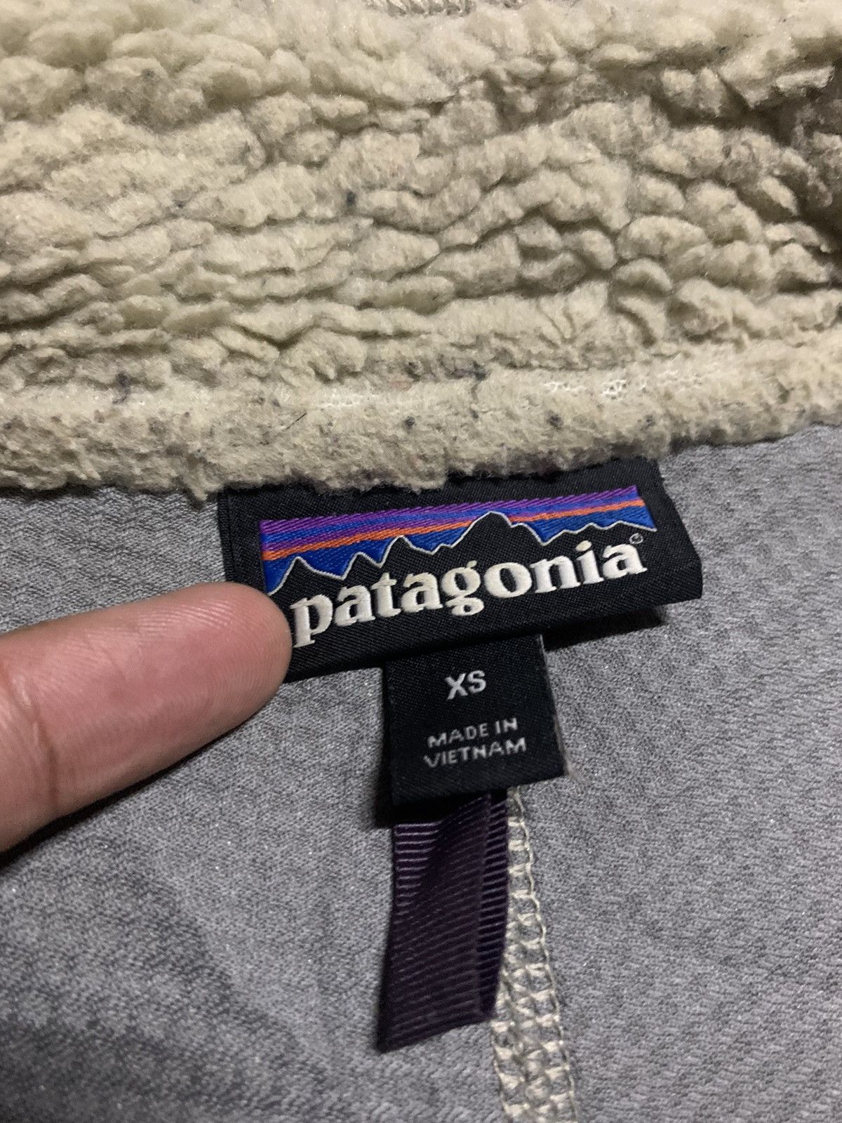 Patagonia Vintage PATAGONIA Retro Deep Pile Sherpa Jacket Size US S / EU 44-46 / 1 - 6 Thumbnail