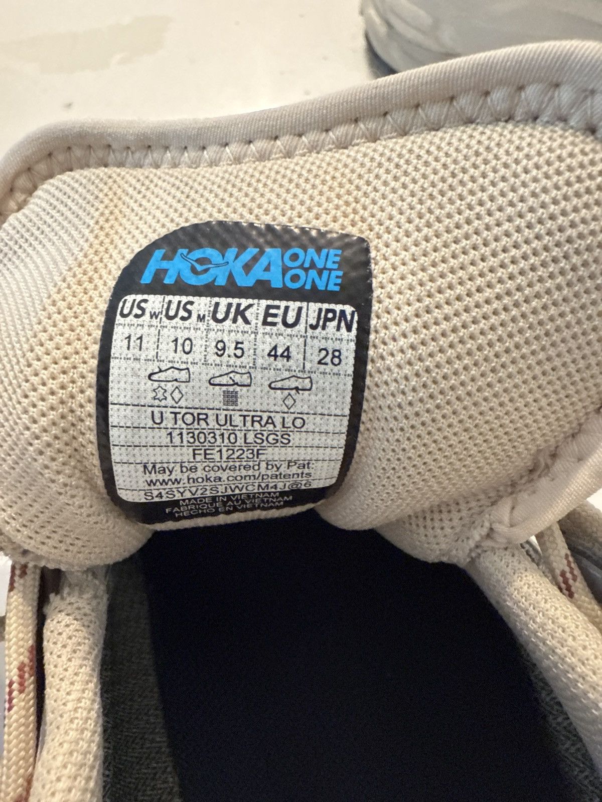 Hoka HOKA Tor Ultra-Low panelled sneakers Size US 10 / EU 43 - 15 Thumbnail