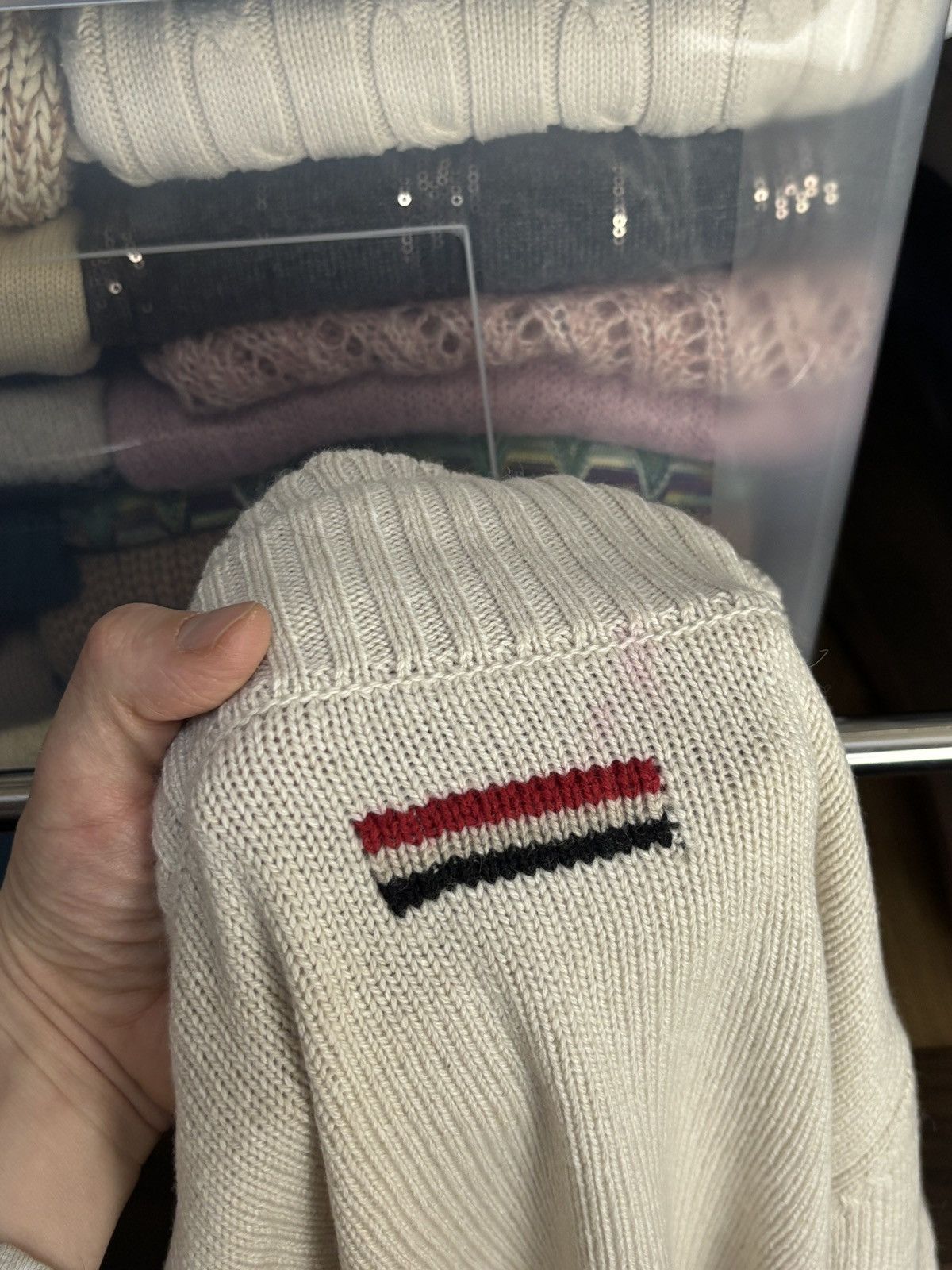 Burberry Burberry Knit Lambswool Turtleneck Sweater Size M / US 6-8 / IT 42-44 - 7 Thumbnail