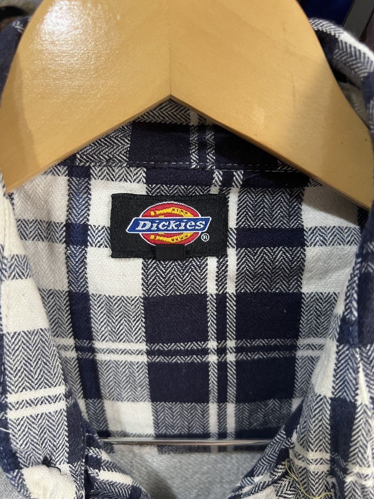 Dickies 🔥Rare Dickies Fortworth Texas Flannel Button Cardigan Size US M / EU 48-50 / 2 - 14 Thumbnail