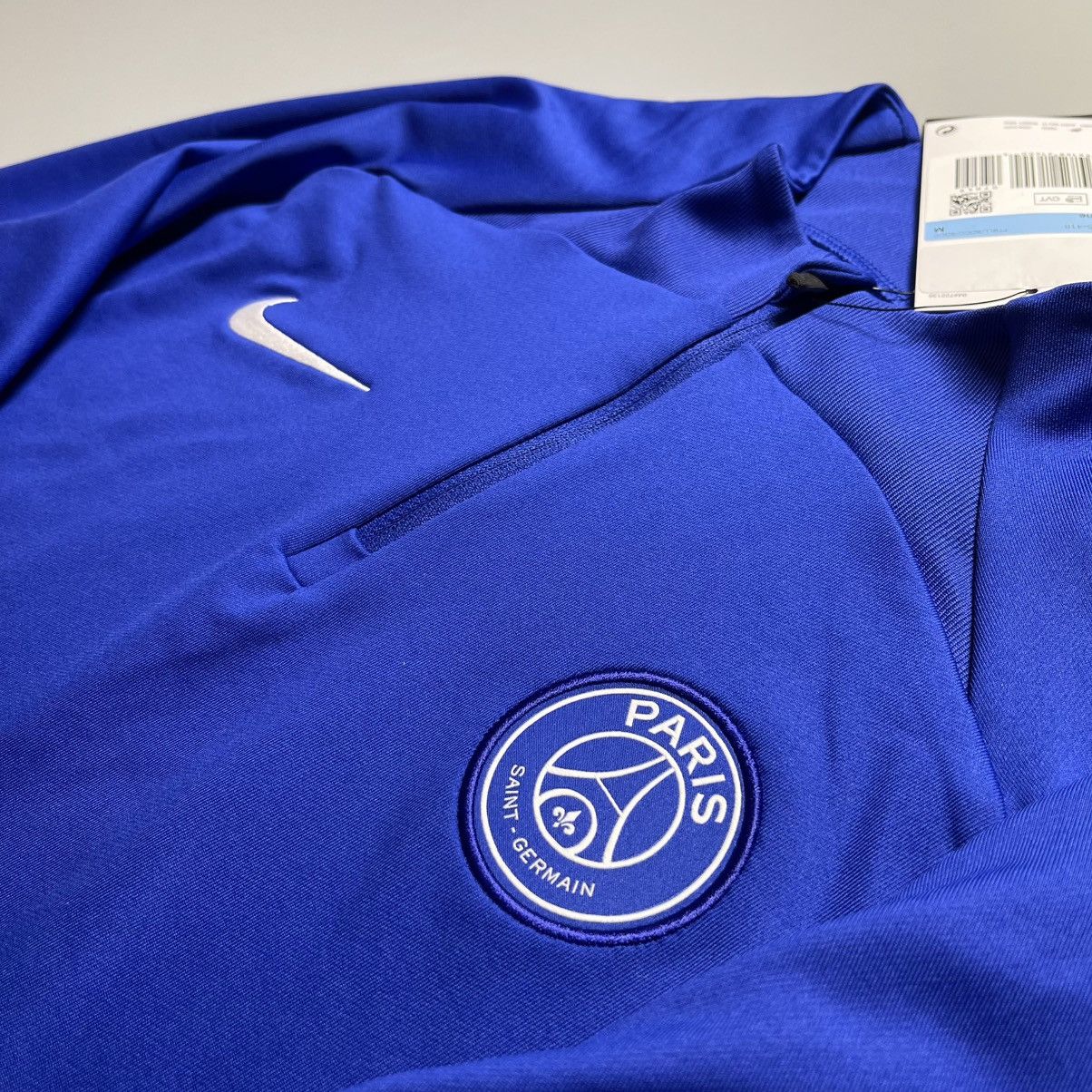 Nike × Vintage PARIS SAINT-GERMAIN NIKE 2022/2023 SOCCER TRAINING TRACK TOP Size US M / EU 48-50 / 2 - 2 Thumbnail