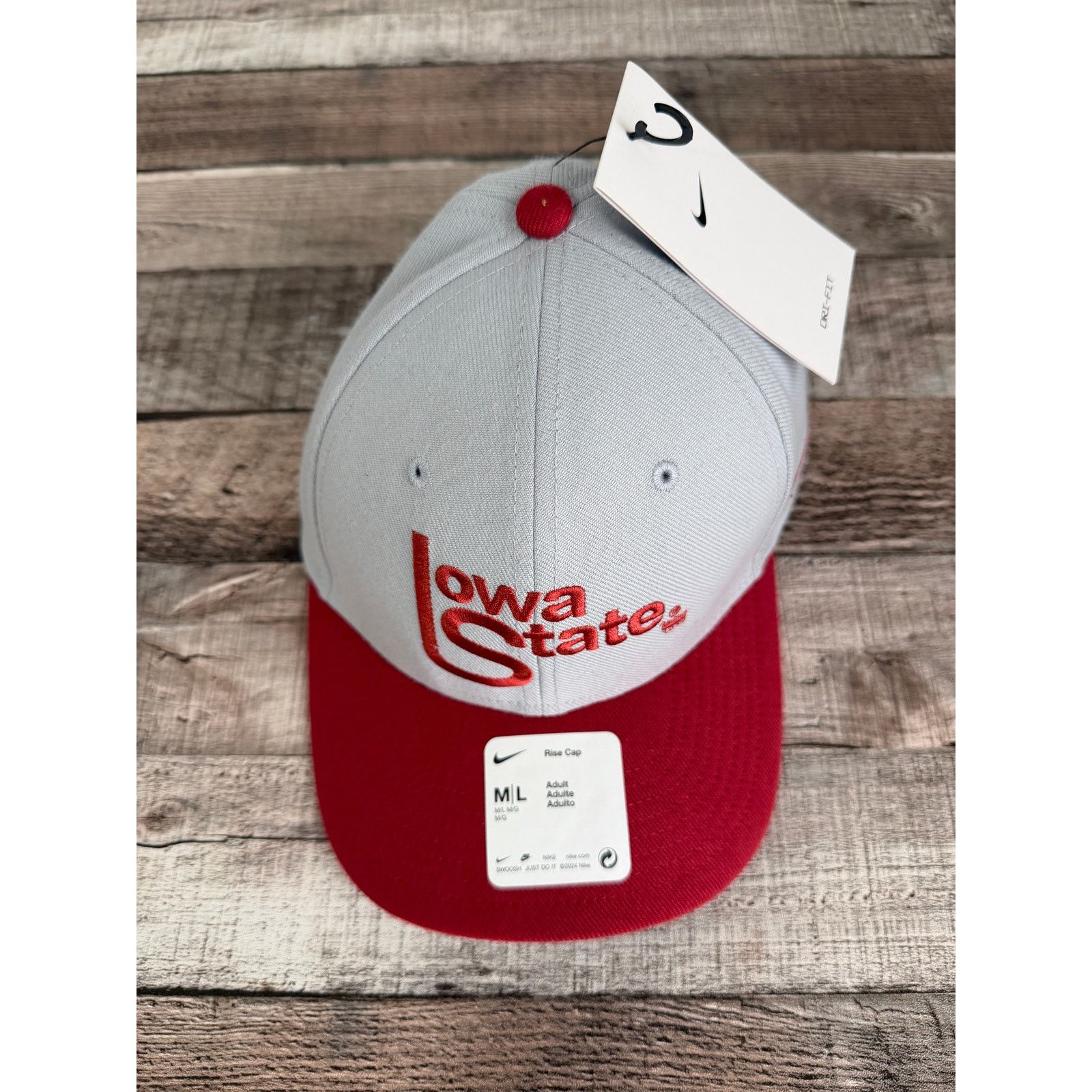Nike NWT Iowa State Cyclones Nike Flex-Fit Hat Size M/L Size ONE SIZE - 3 Thumbnail
