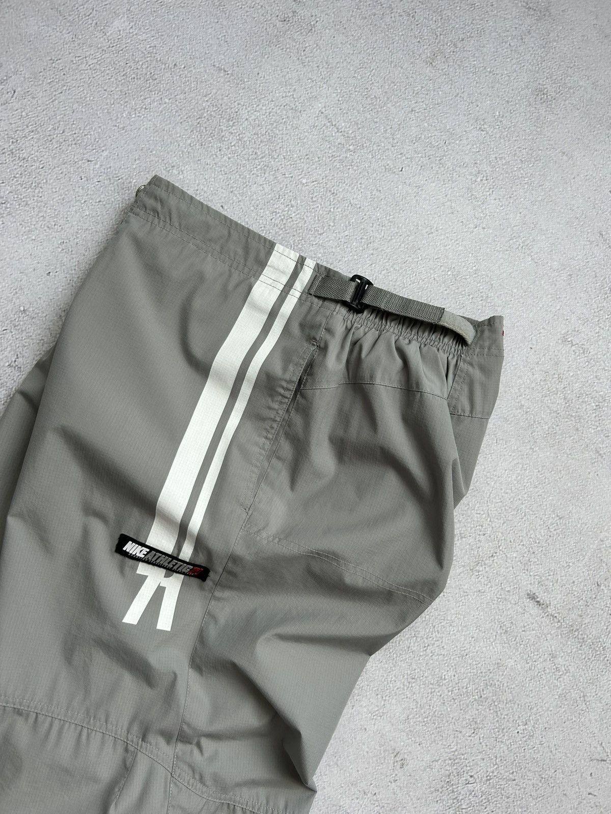 Nike × Vintage Nike Vintage 2000's 'Athletic 71' nylon man's shorts size XL Size US 36 / EU 52 - 14 Thumbnail