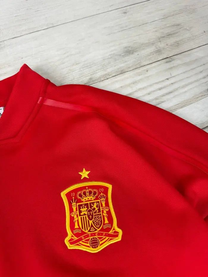 Adidas Adidas Spain 2018 2019 Track Jacket Football Soccer Size US L / EU 52-54 / 3 - 4 Thumbnail