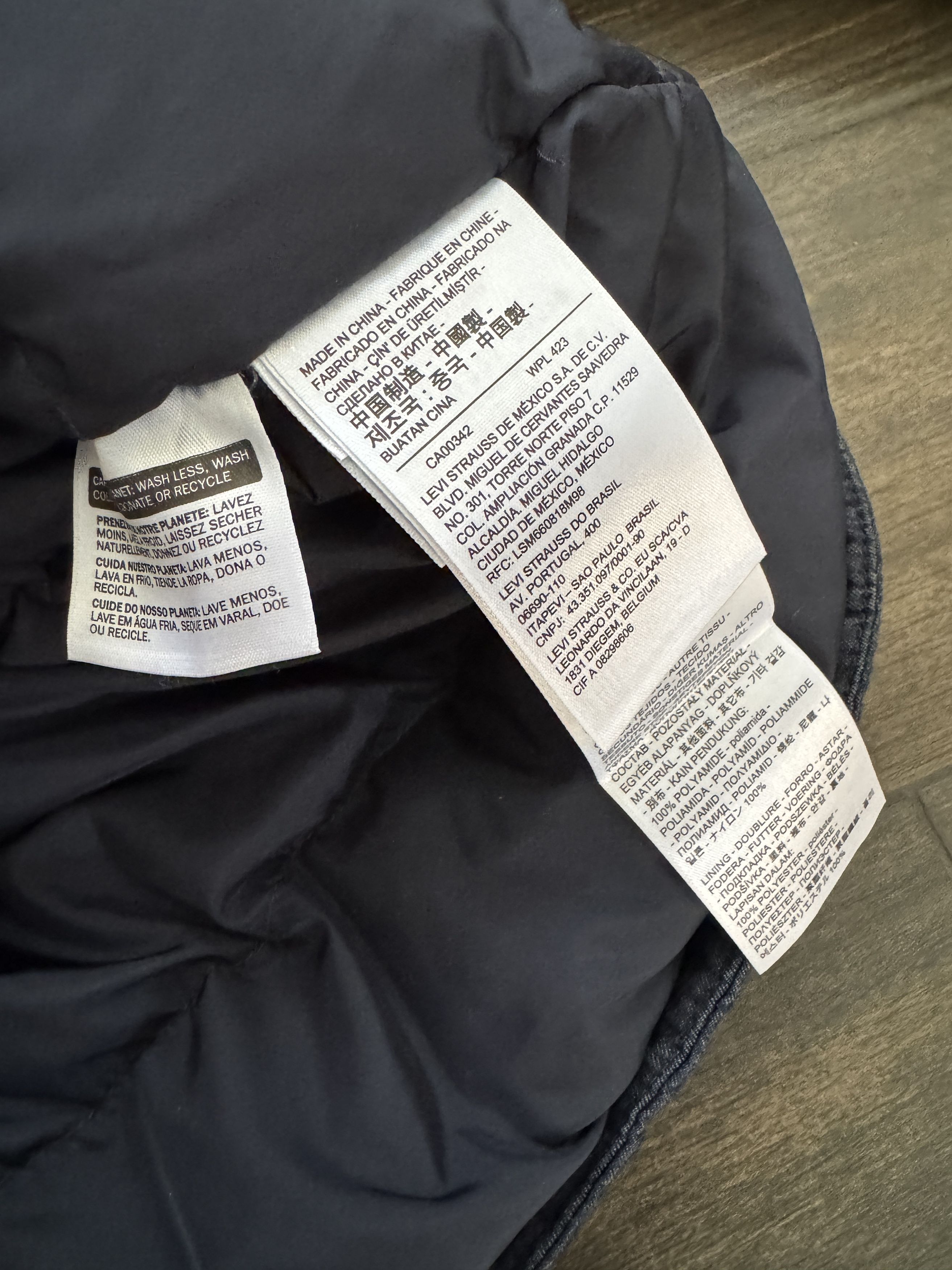 White Mountaineering White Mountaineering Levis Made & Crafted Padded Down Jacket Size US M / EU 48-50 / 2 - 11 Thumbnail