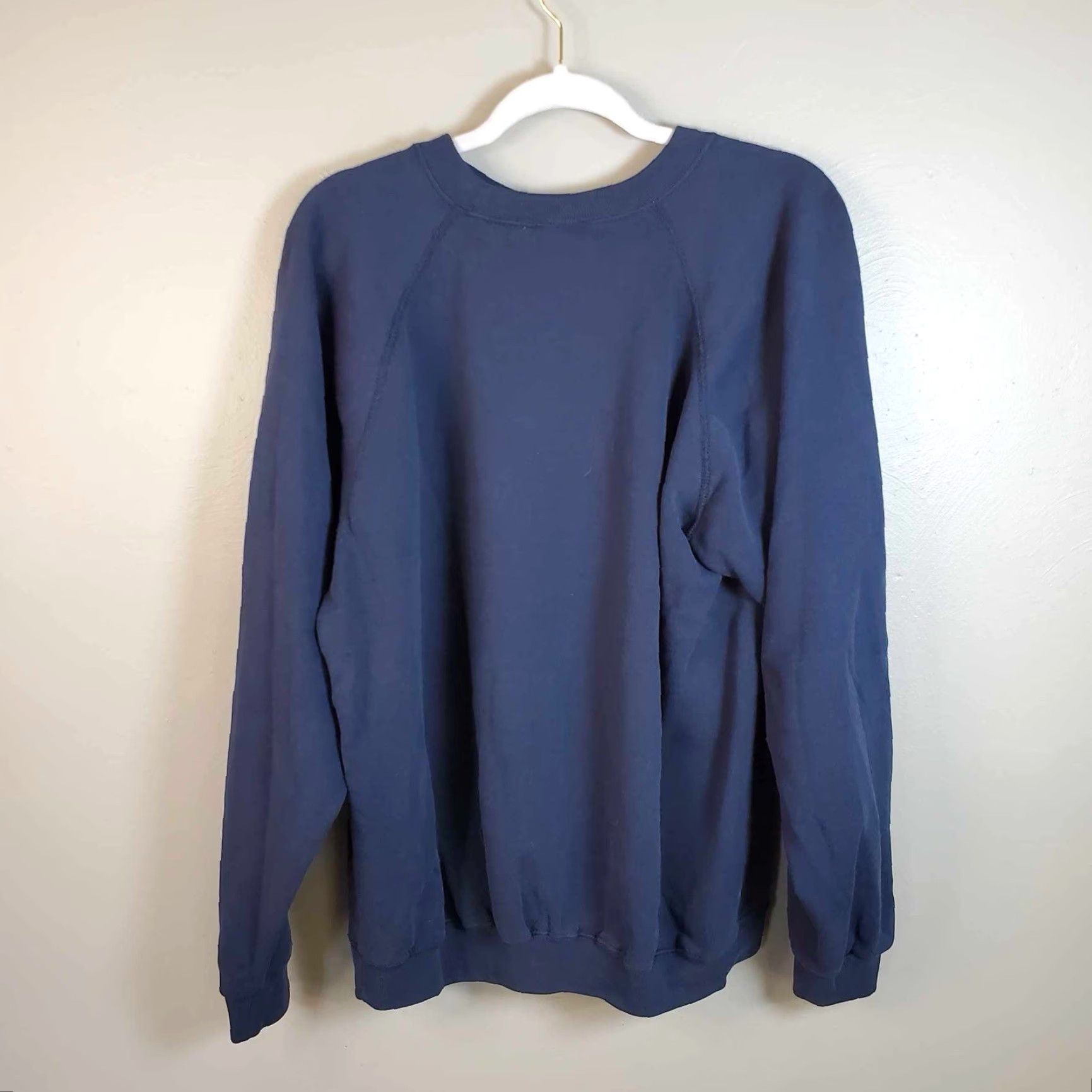 NCAA VINTAGE NCAA Navy Crewneck Sweatshirt Adult XL USPS USA Military Academy Pullover Long Sleeve Men Blue 90s Size US XL / EU 56 / 4 - 6 Thumbnail