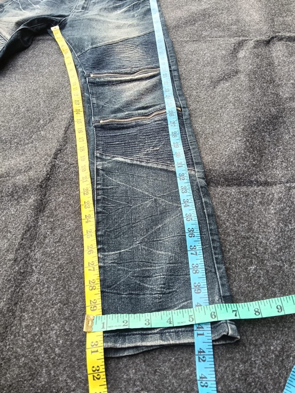 Japanese Brand 🔥GROWTH BY GRAIL REGULAR SKINNY JEANS —JAPAN STREET LEGEND! Size US 31 - 7 Thumbnail
