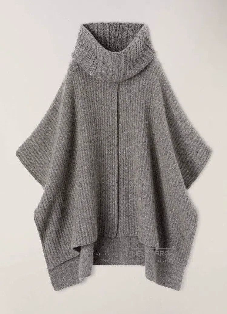 Loro Piana LORO PIANA Cashmere Cloak Size S / US 4 / IT 40 - 1 Thumbnail