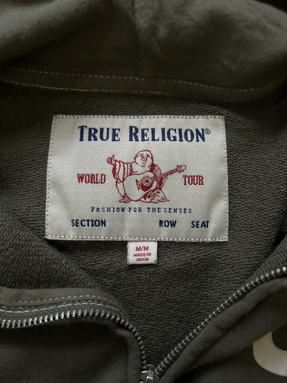 True Religion True Religion Light Olive Hoodie Size US M / EU 48-50 / 2 - 4 Thumbnail