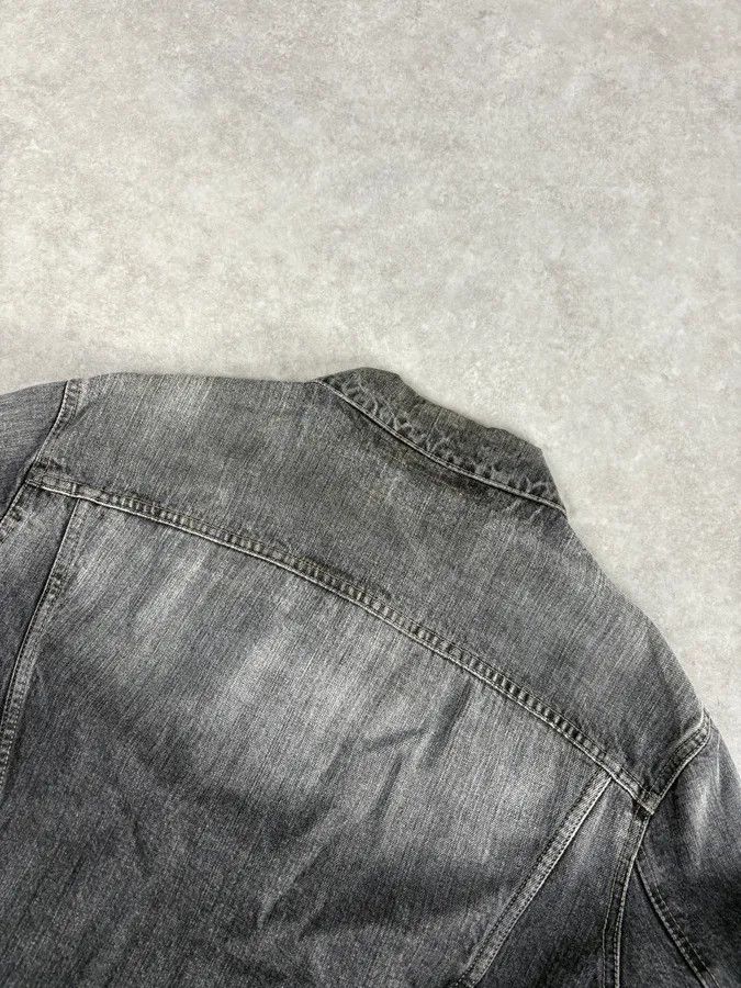 Armani 2000s Armani Faded Grey Light Denim Jacket Size US M / EU 48-50 / 2 - 6 Thumbnail