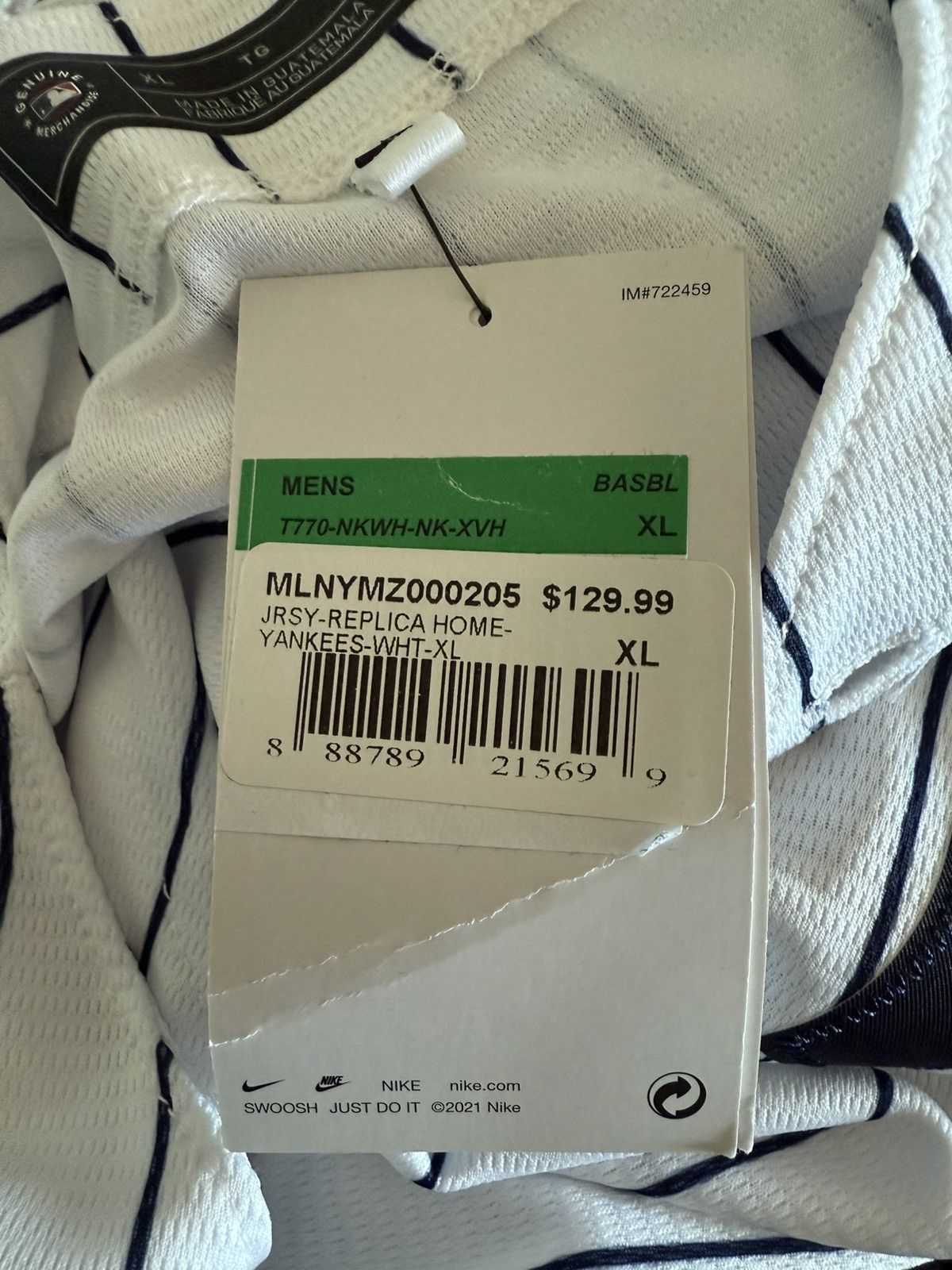 MLB × Nike ***RARE NEW YANKEES JERSEY Size US XL / EU 56 / 4 - 4 Thumbnail