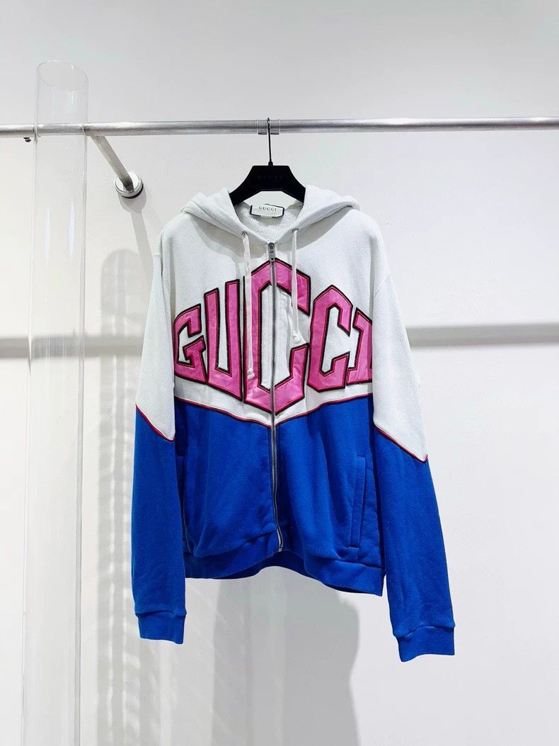 Gucci GucciLarge logo hooded jacket 2503-Nextarrow Size US S / EU 44-46 / 1 - 1 Thumbnail