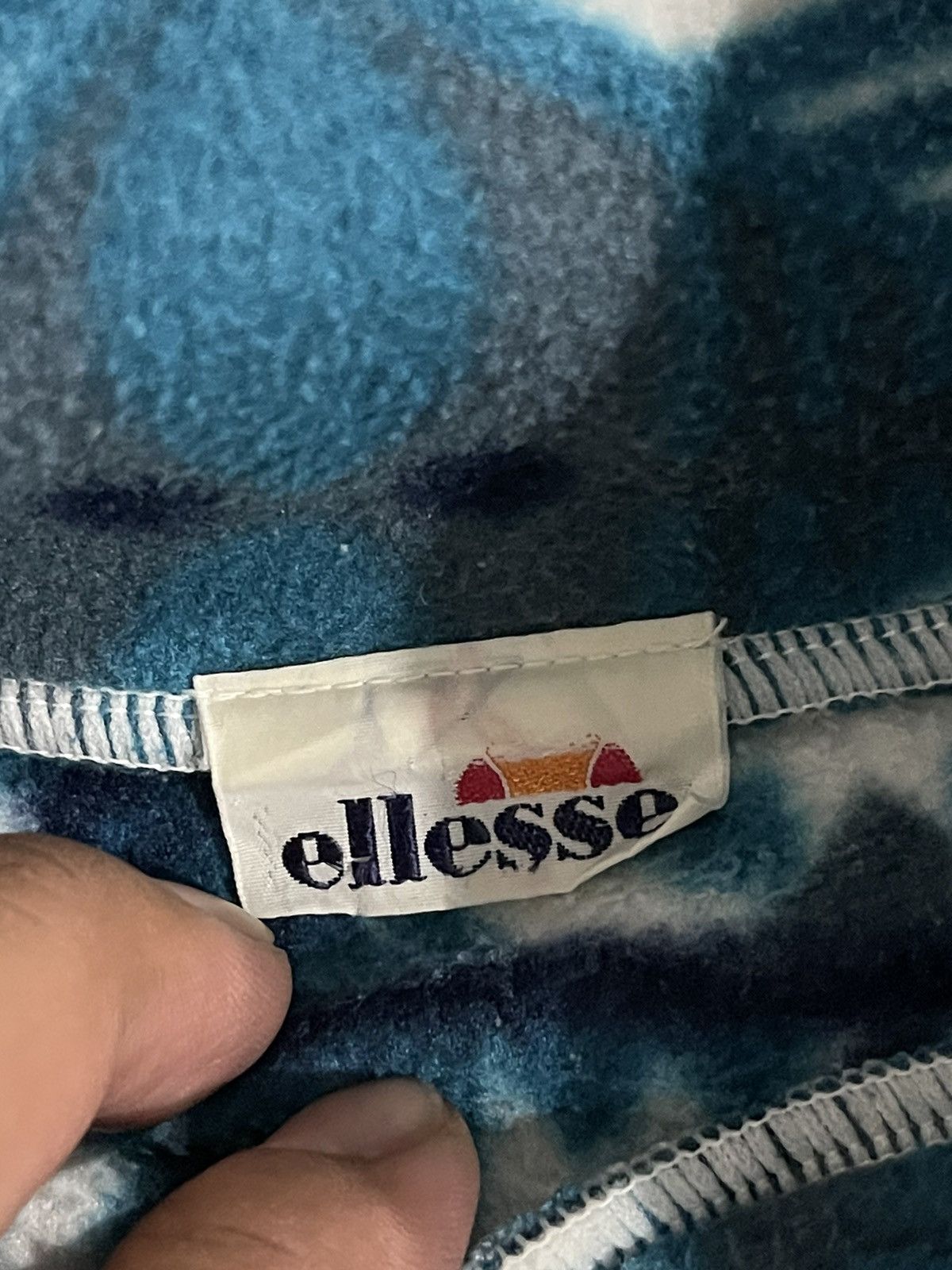 Ellesse × Vintage Vintage Ellesse Fleece Jacket Size M / US 6-8 / IT 42-44 - 11 Thumbnail