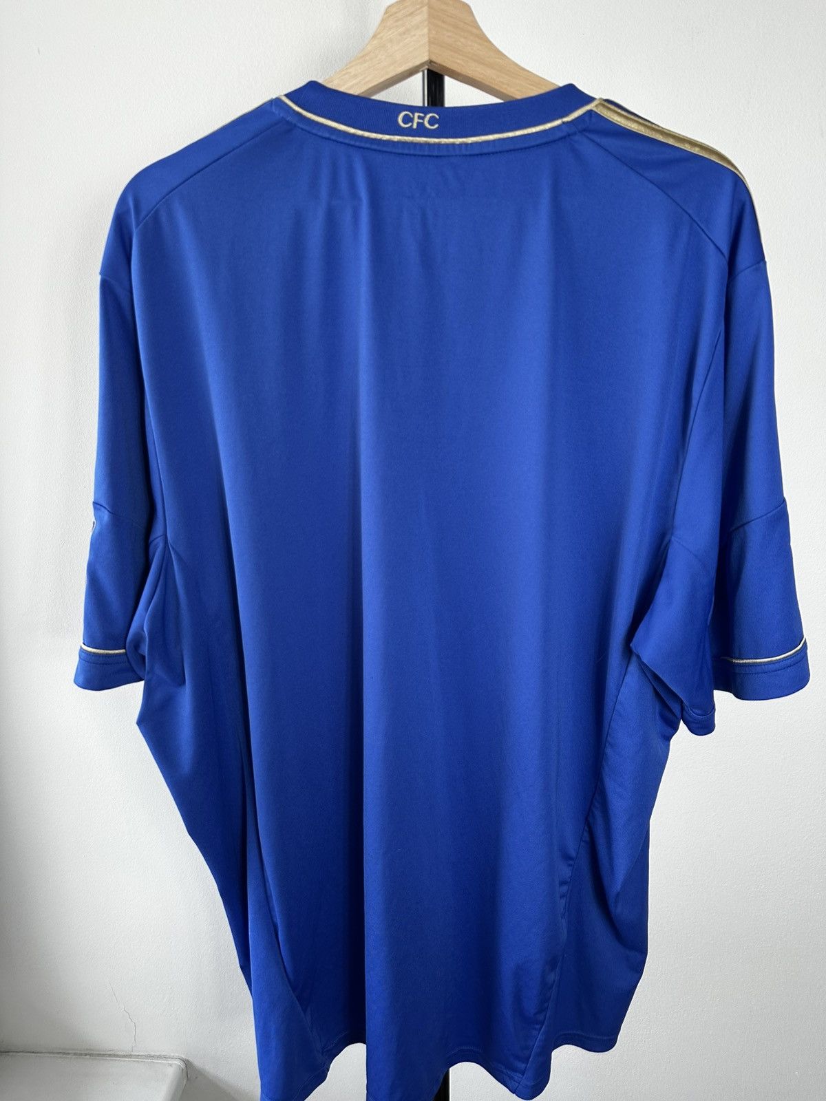 Chelsea Soccer Chelsea FC 2012-13 Home Jersey Adidas Samsung Gold Size 3XL Size US XXL / EU 58 / 5 - 8 Thumbnail