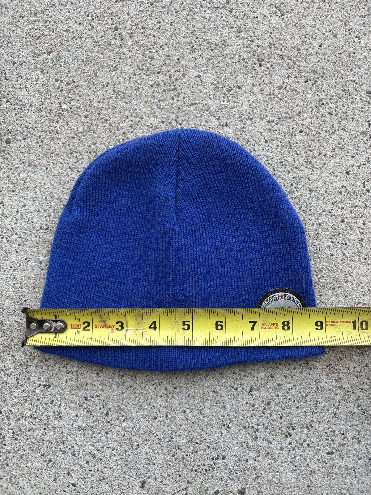 Makaveli × Vintage Vintage 2000s Y2K Makaveli Branded Blue Snow/Ski Beanie Size ONE SIZE - 5 Thumbnail