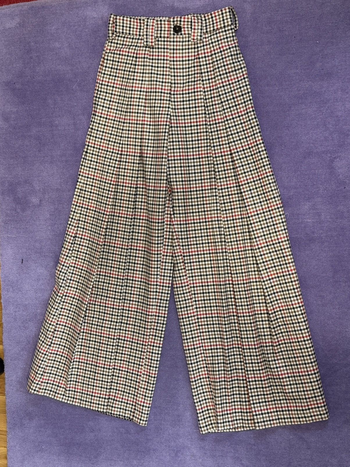 S.S.Daley S.S. Daley Runway AW22 check pleated pants wide Size US 30 / EU 46 - 2 Thumbnail