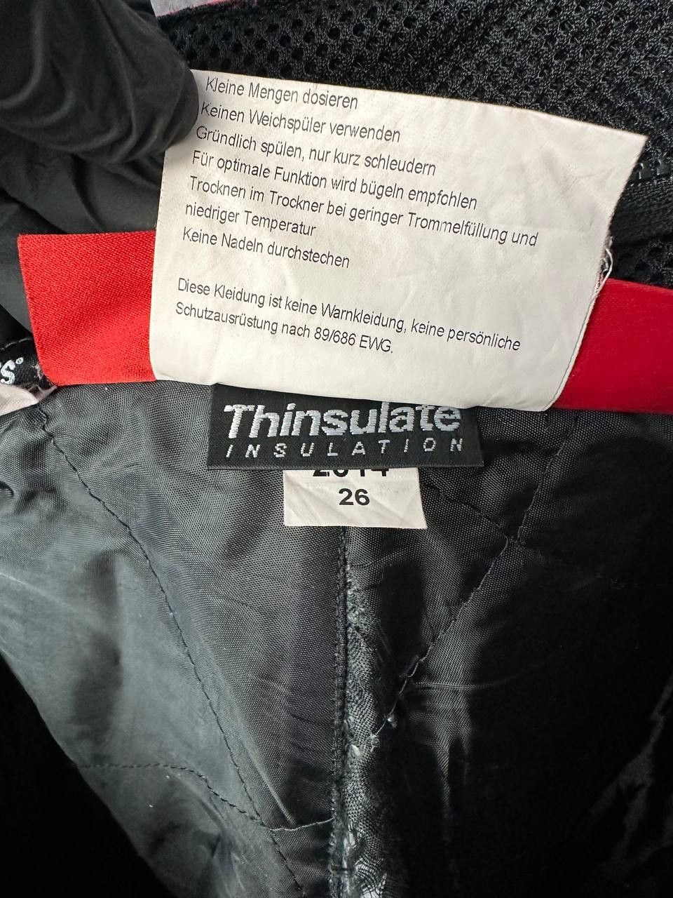 Other Frencys Ski Pants Gore-Tex Red Waterproof Thinsulate Size US 36 / EU 52 - 16 Thumbnail