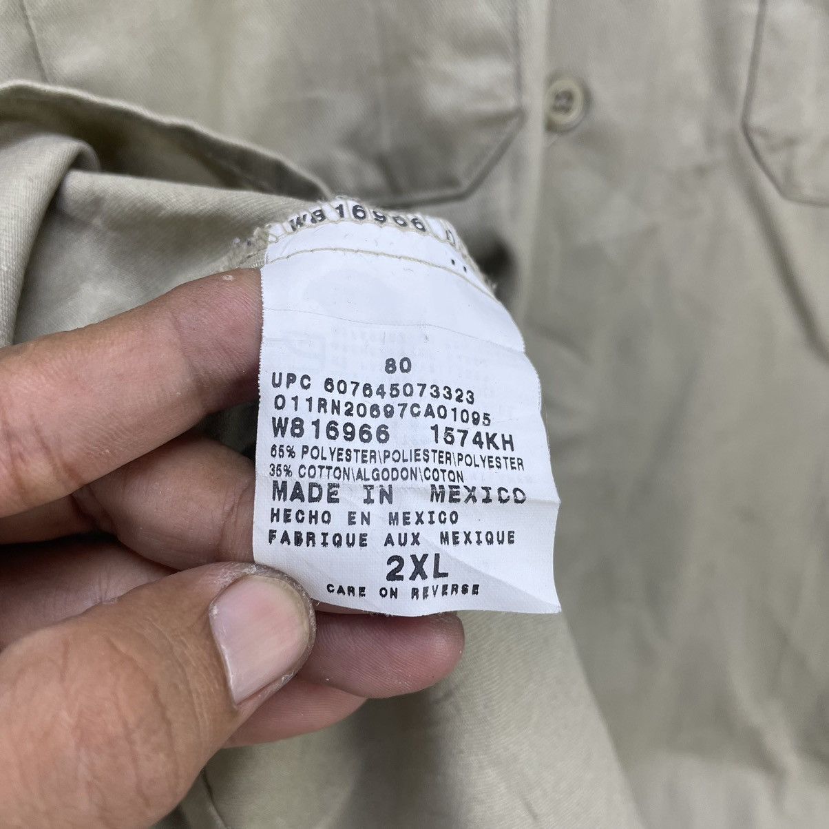 Dickies × Vintage Vintage Dickies Workwear Shirt Size US M / EU 48-50 / 2 - 9 Thumbnail