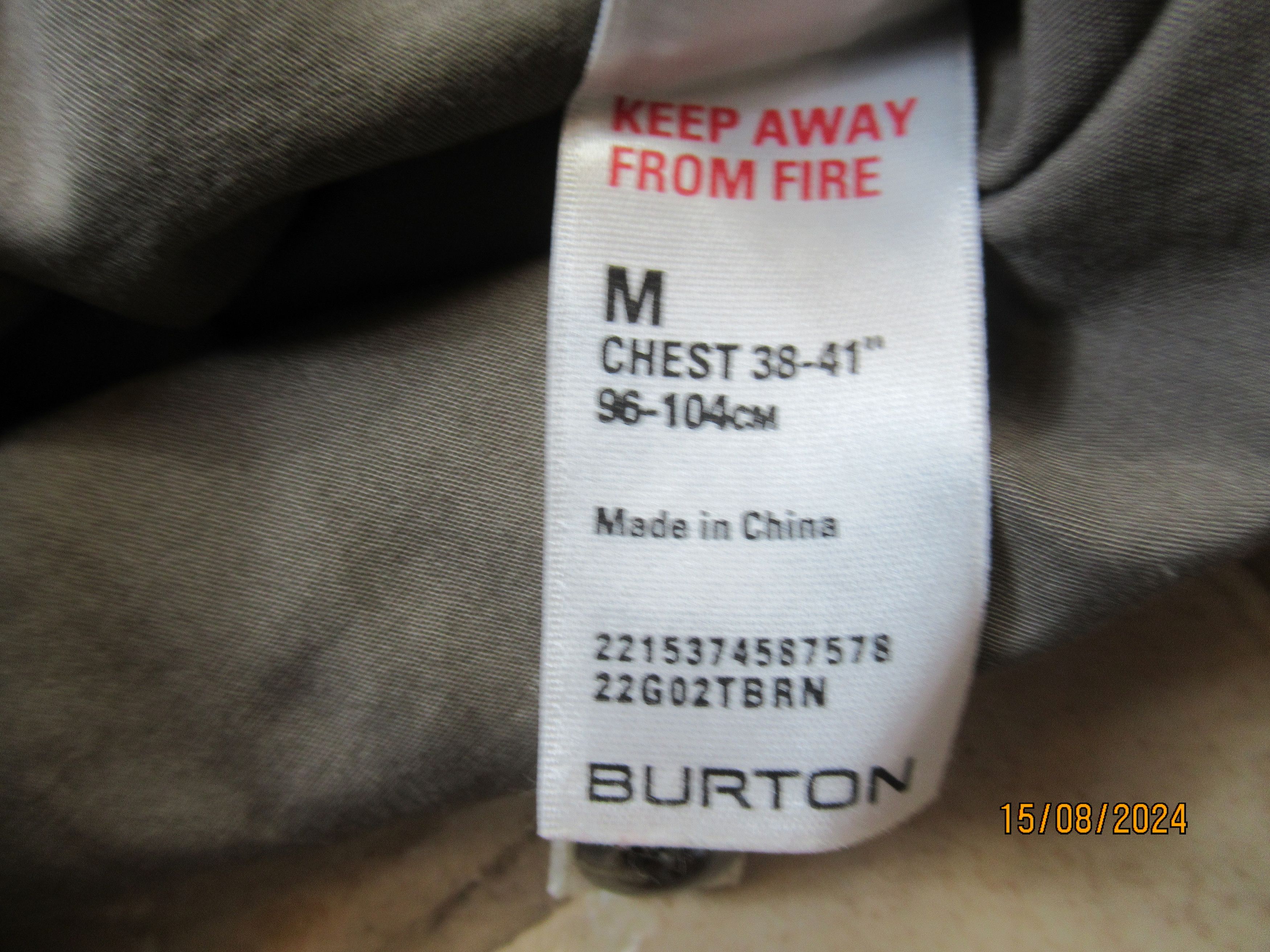 Burton Burton short sleeve shirt Size US M / EU 48-50 / 2 - 7 Thumbnail