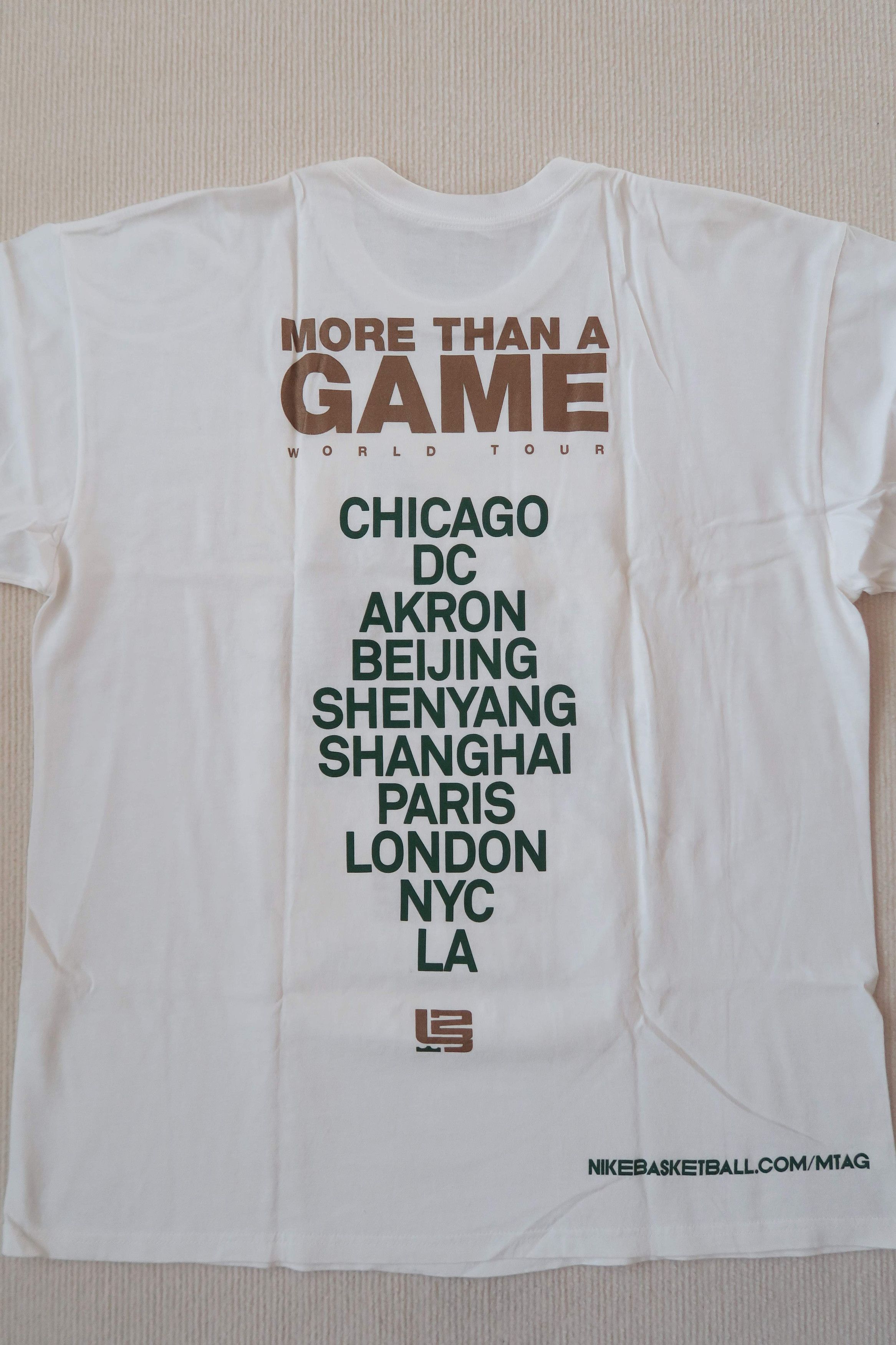 Nike Nike Limited Lebron More Than A Game World Tour T-Shirt Size US L / EU 52-54 / 3 - 6 Thumbnail