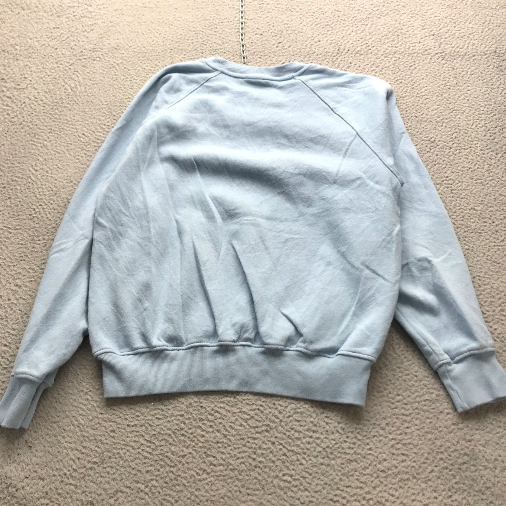 The North Face The North Face Sweatshirt Men M Long Sleeve Raglan Embroidered Logo Blue Size US M / EU 48-50 / 2 - 5 Thumbnail