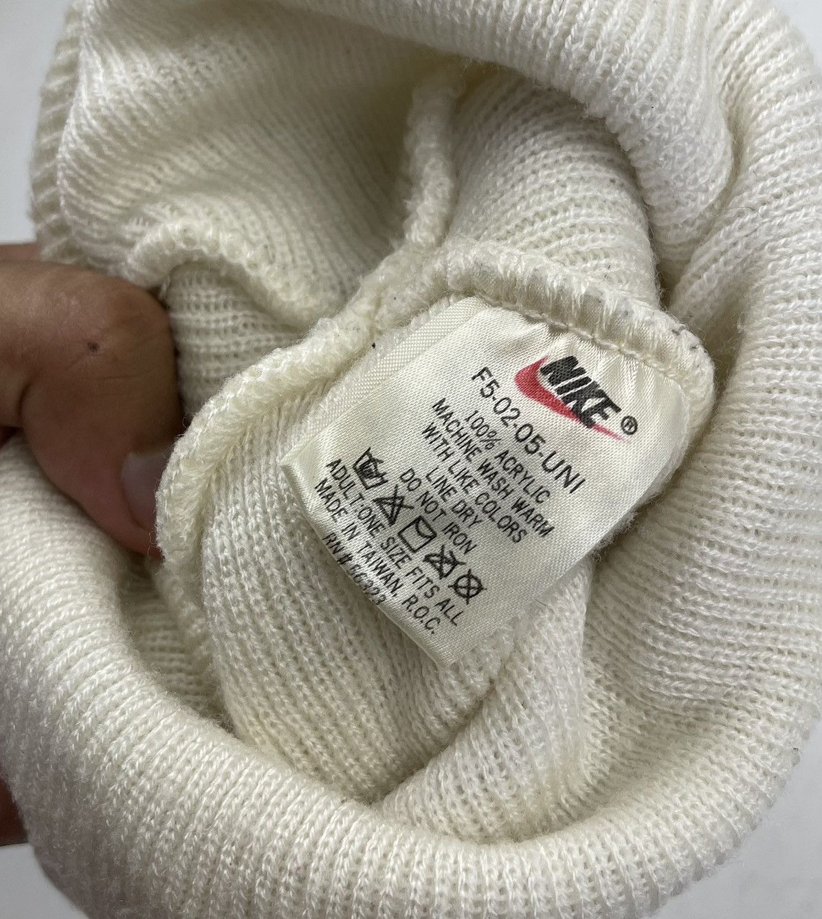 Nike × Vintage vintage nike beanie hat snow cap tc37 Size ONE SIZE - 4 Thumbnail