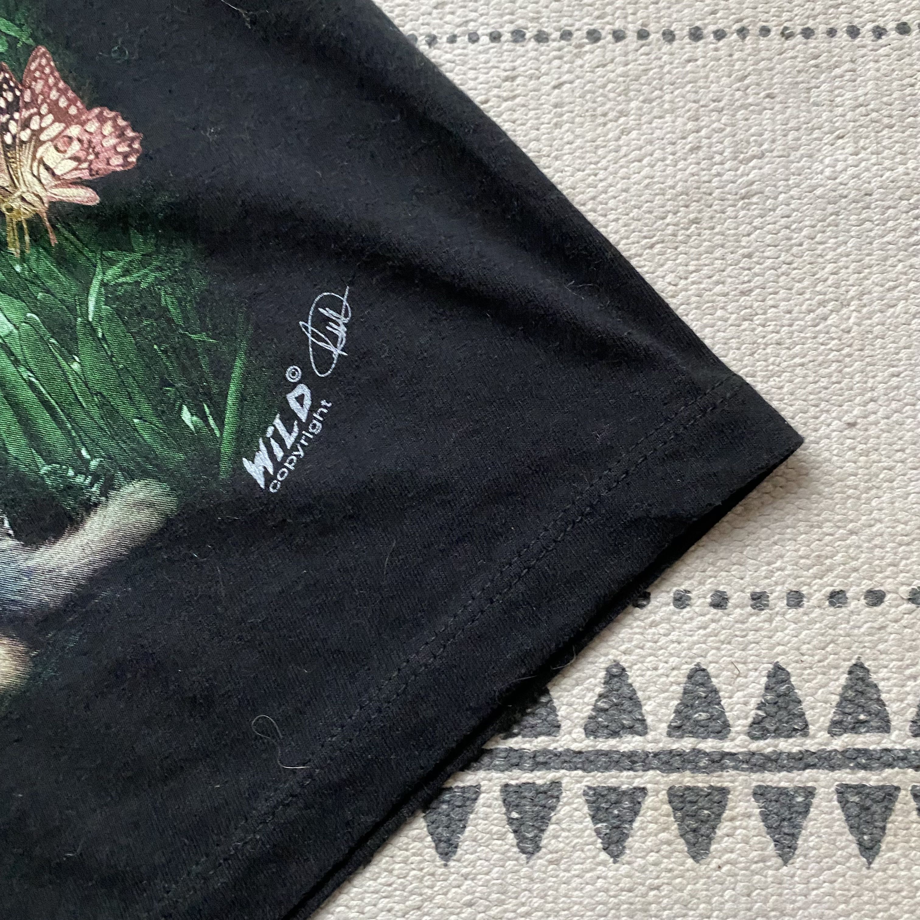 The Mountain 🐈 Y2K Vintage 2000s Animal Funny Cats tee Wild Size US M / EU 48-50 / 2 - 5 Thumbnail