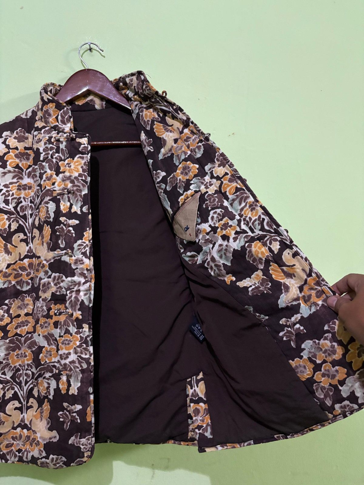 45rpm Vintage 45Rpm Mandarin Jacket Full Print Floral Design Size US M / EU 48-50 / 2 - 5 Thumbnail