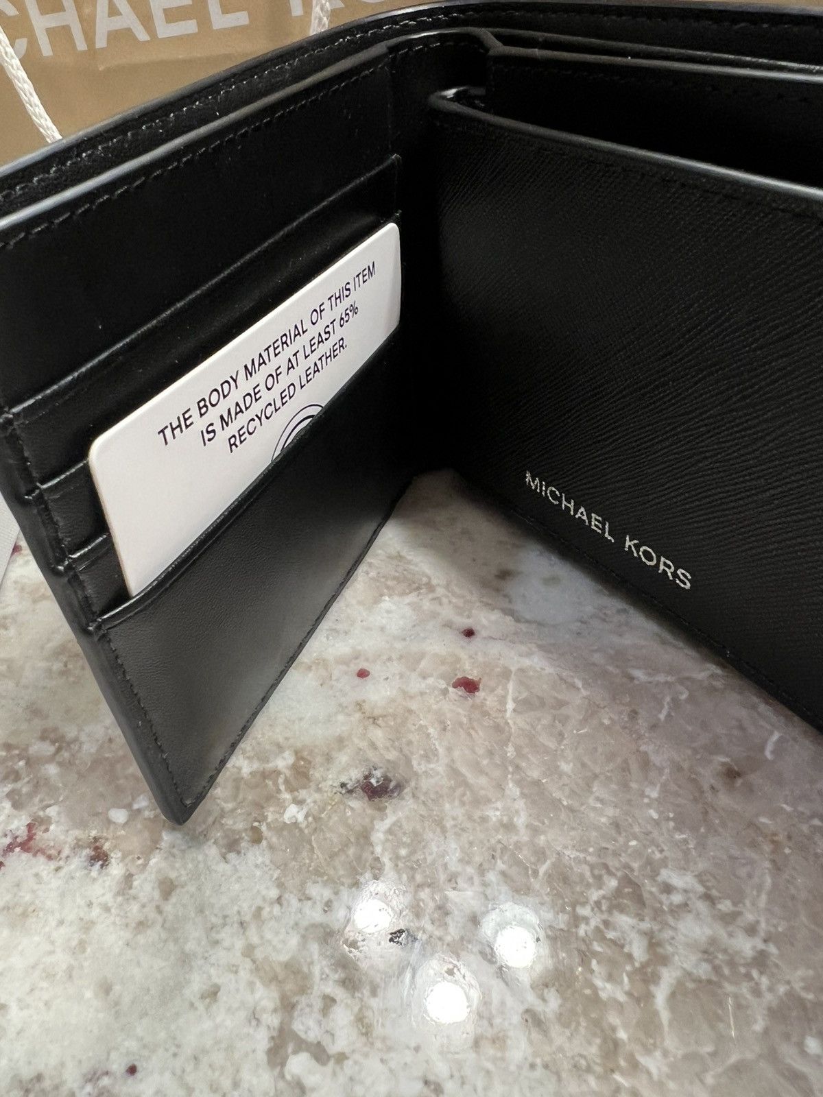 Michael Kors MICHAEL KORS Two-Tone Watch & Cooper Saffiano Leather Wallet Size 38 - 8 Thumbnail