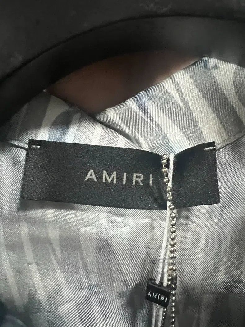 Amiri Amiri Logo silk shirt Size US S / EU 44-46 / 1 - 6 Thumbnail