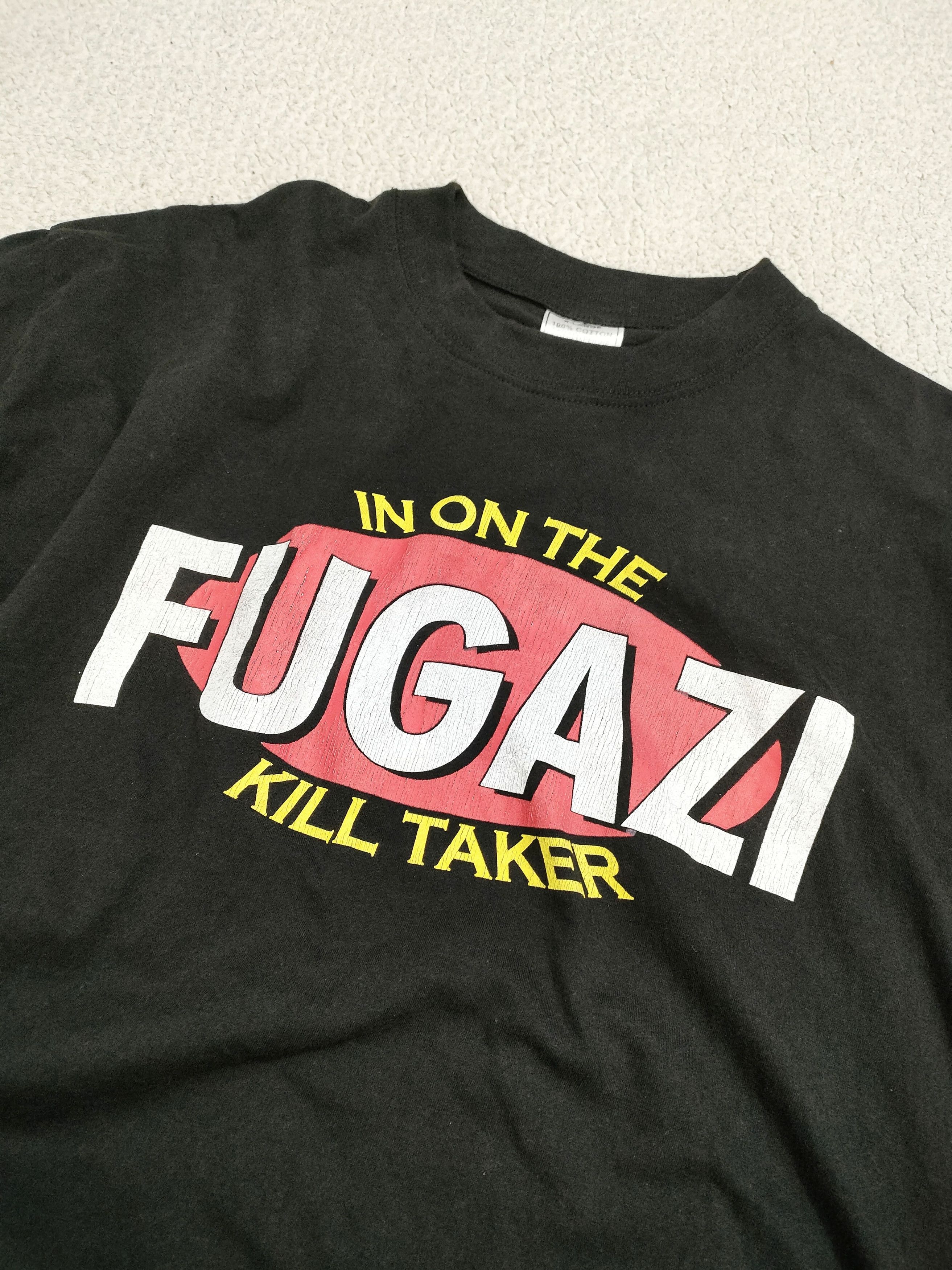 Band Tees 90s FUGAZI IN ON THE KILL TAKER Europe Vintage Tee Size US XL / EU 56 / 4 - 2 Thumbnail