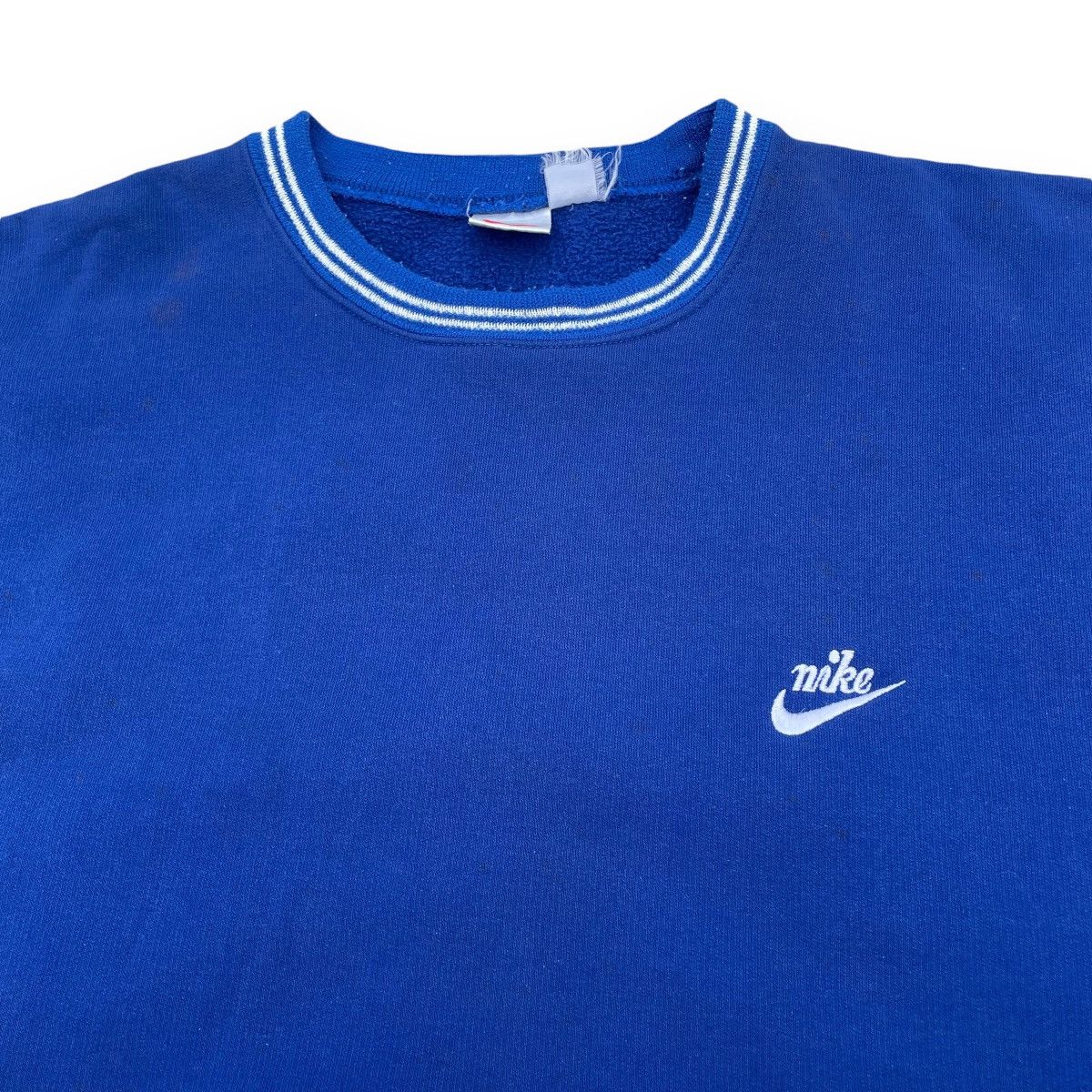 Nike VINTAGE 90s NIKE EMBROIDERED LOGO SPELL OUT SWEATSHIRT Size US XL / EU 56 / 4 - 4 Thumbnail