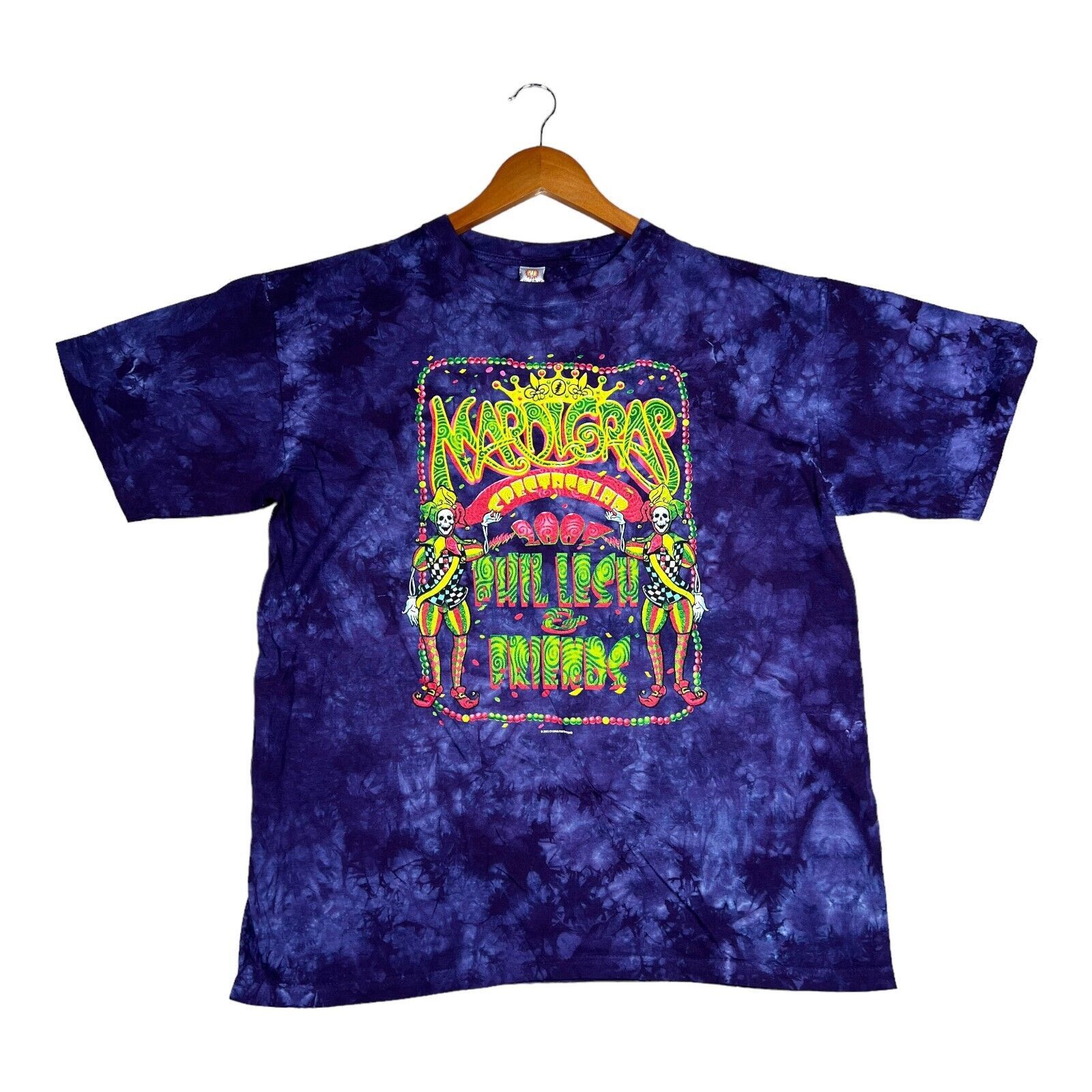 Other Phil Lesh and Friends 2005 Mardi Gras Grateful Dead Tie Dye Size US L / EU 52-54 / 3 - 1 Thumbnail