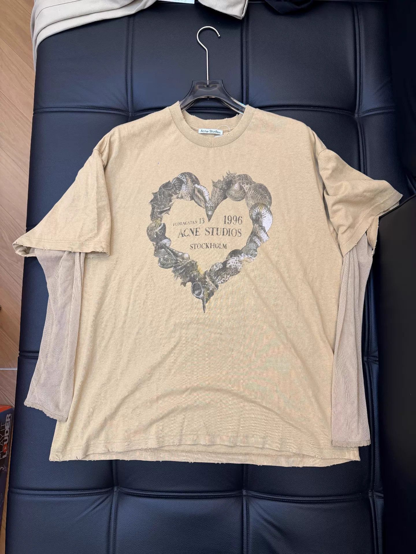 Acne Studios Acne Studios heart print twofer longsleeve tee S Size US S / EU 44-46 / 1 - 1 Thumbnail